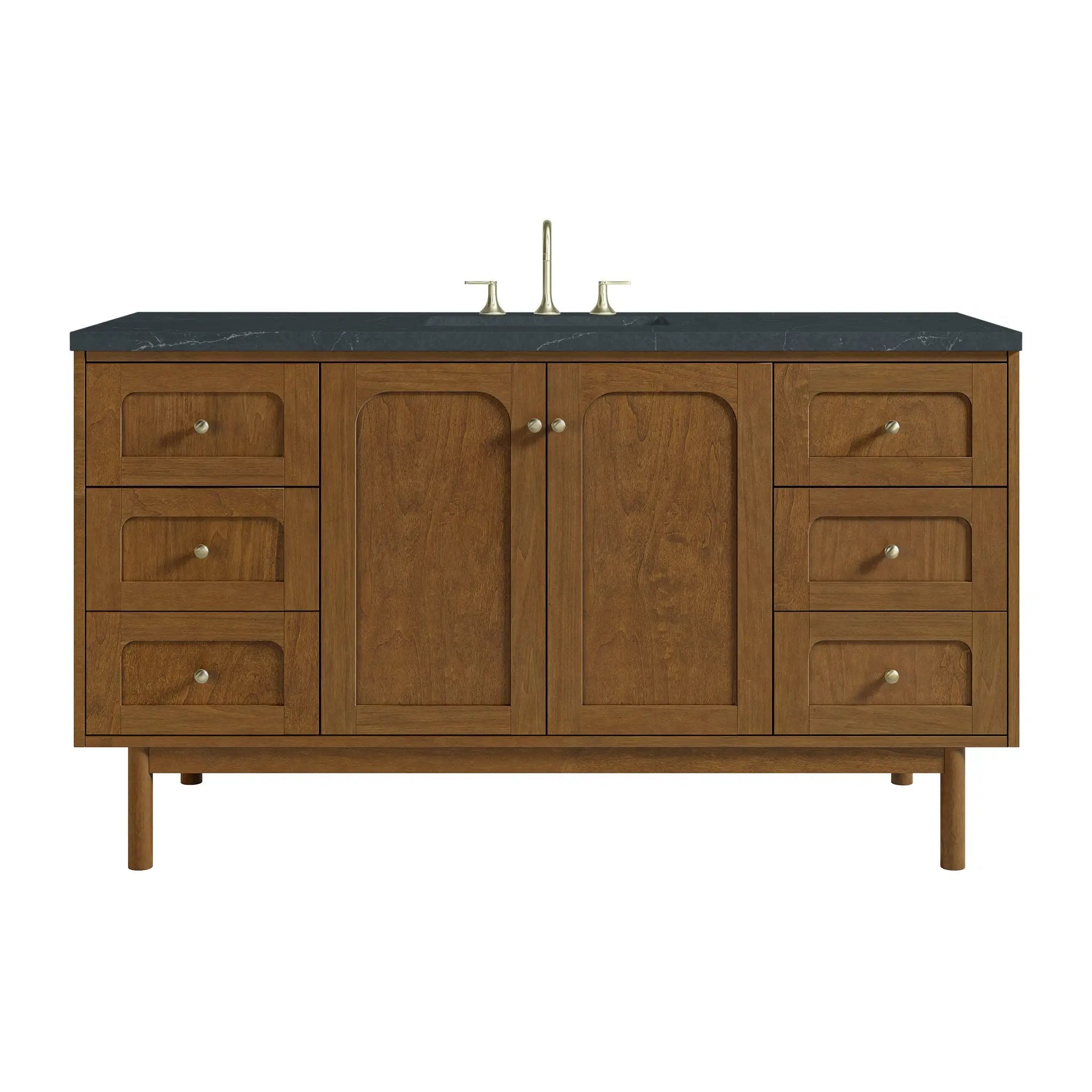 James Martin Laurent 60" Single Vanity Set - Honey Oak by James Martin Vanities