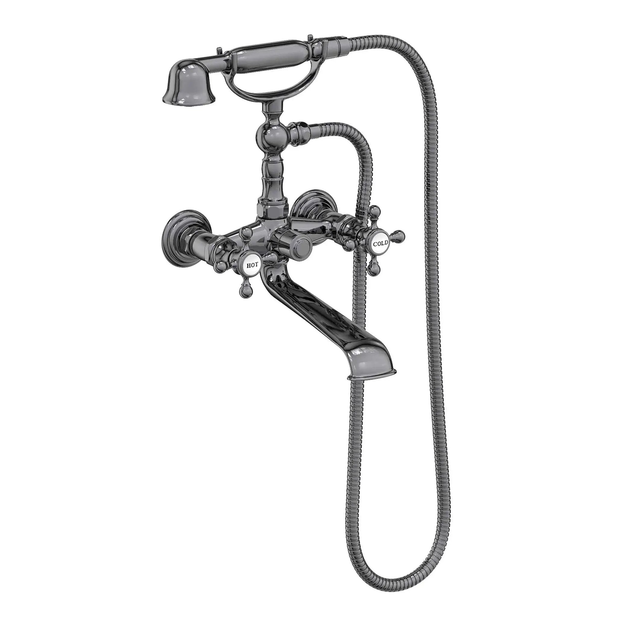 Newport Brass Astor Exposed Tub & Hand Shower Set - Wall Mount by Newport Brass