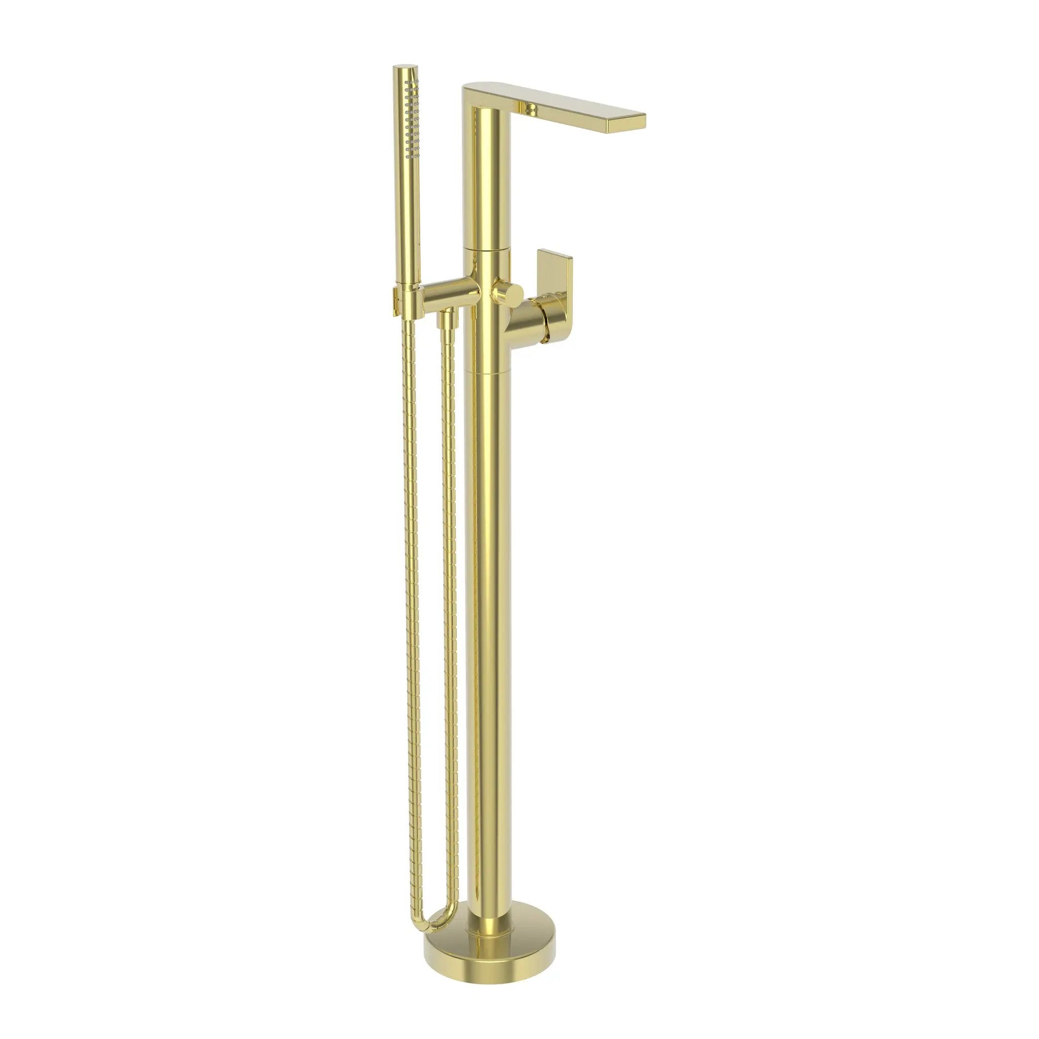Newport Brass Skylar Exposed Tub and Hand Shower Set - Free Standing by Newport Brass