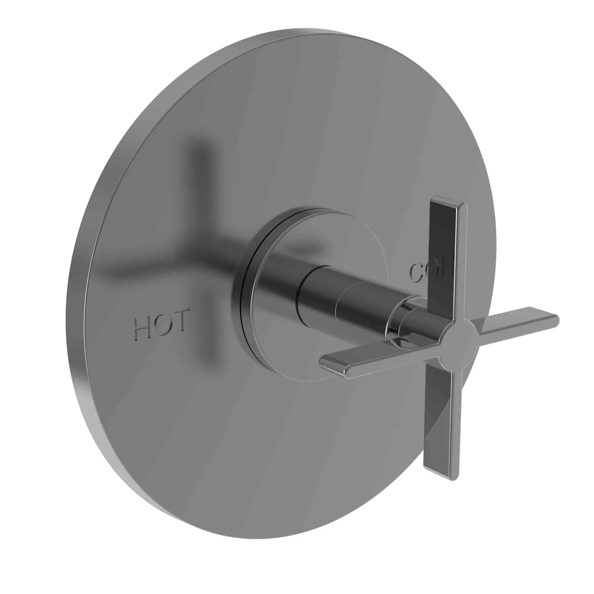 Newport Brass Tolmin Balanced Pressure Shower Trim Plate with Handle. Less showerhead, arm and flange. by Newport Brass