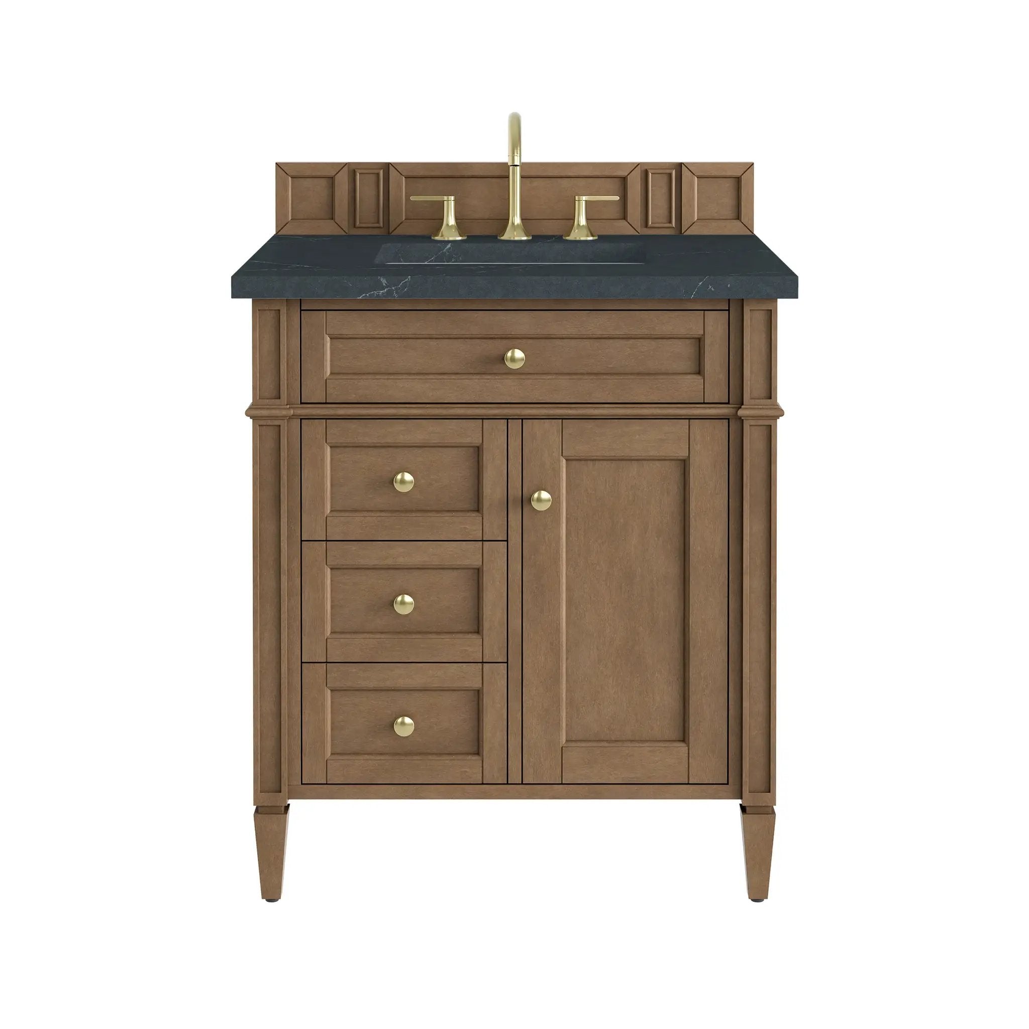 James Martin Brittany 30" Single Vanity Set - Pecan by James Martin Vanities