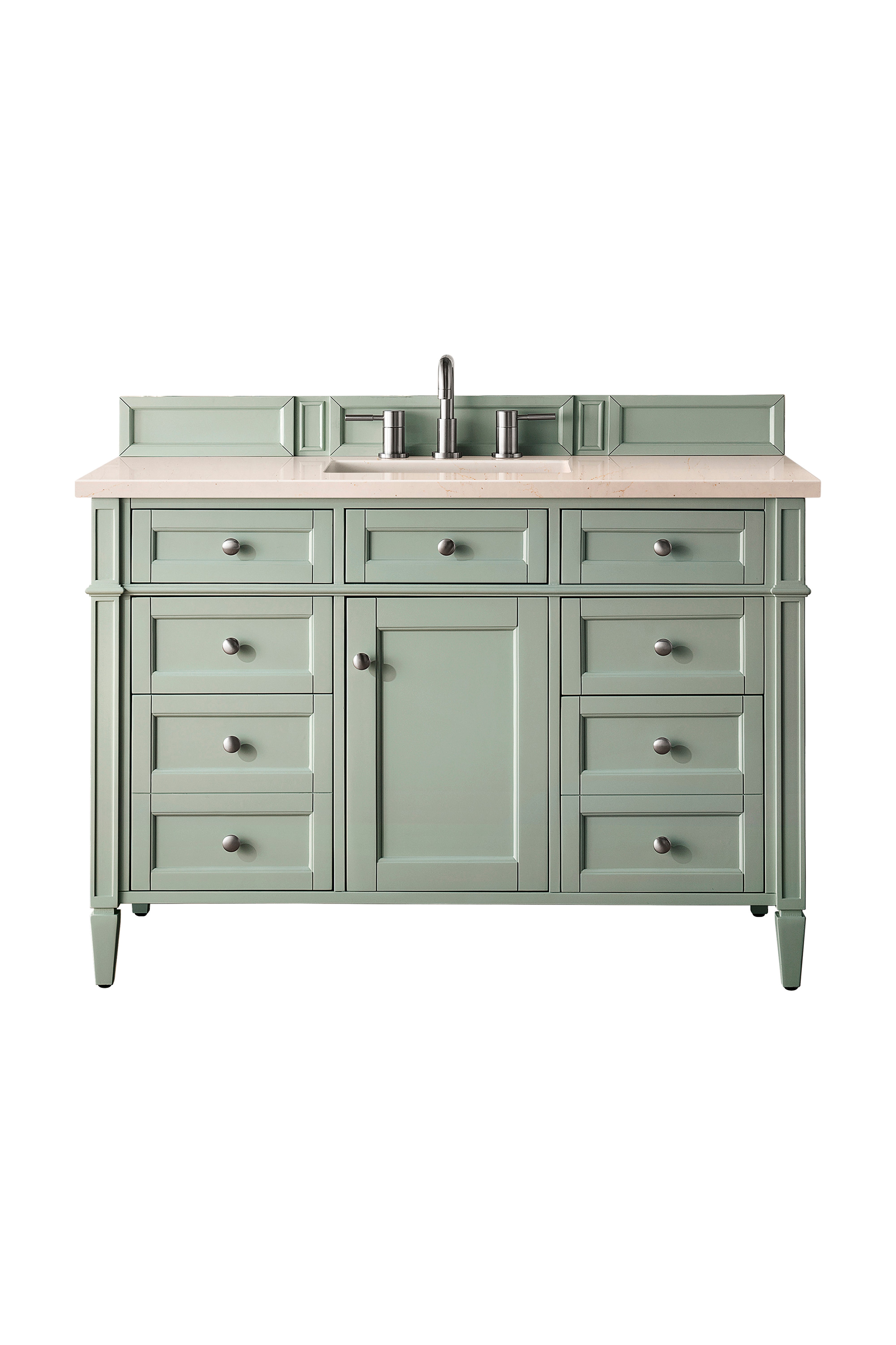 James Martin Vanities Brittany 48" Single Vanity - Sage Green
