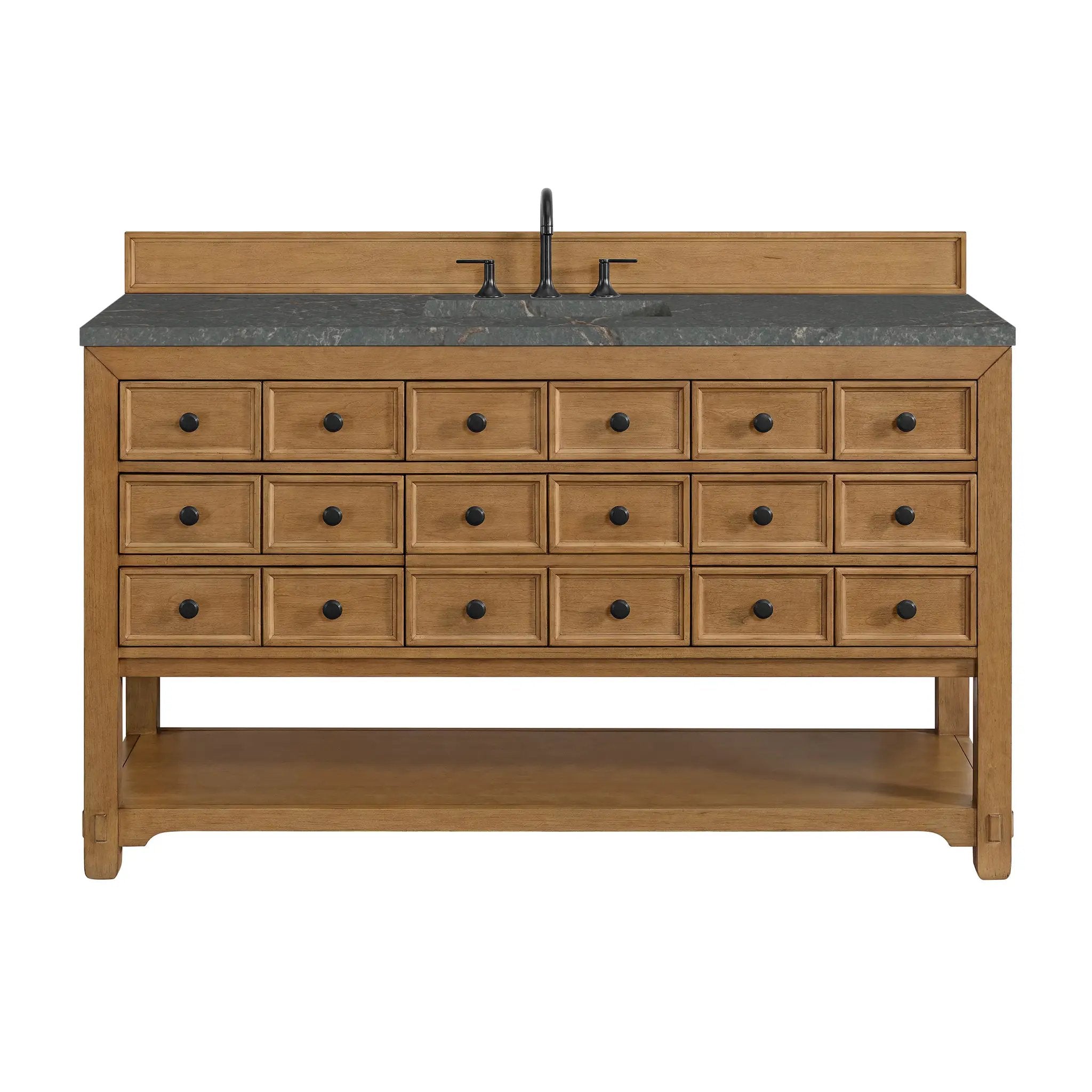 James Martin Malibu 60" Single Vanity Set - Amber Birch by James Martin Vanities