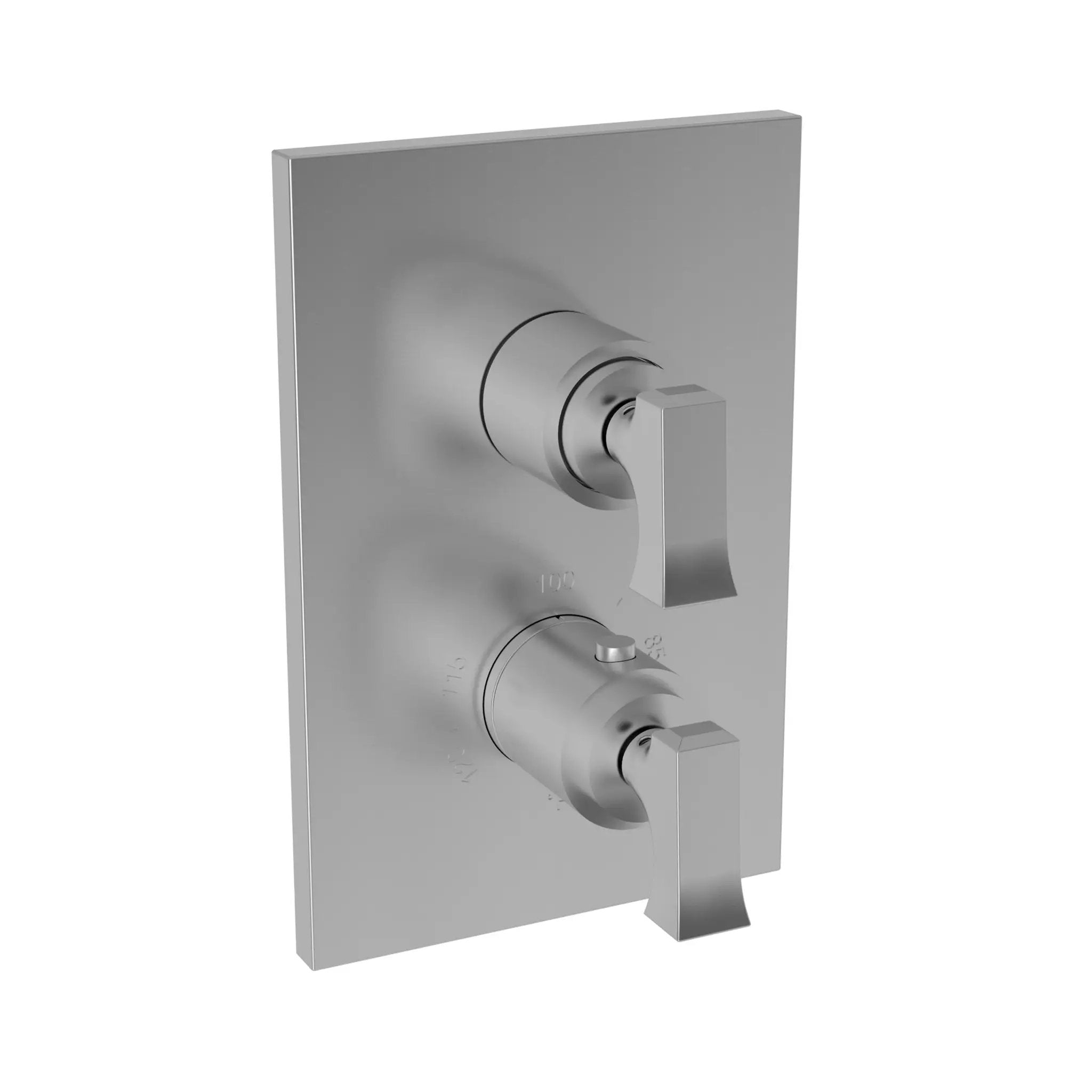 Newport Brass Joffrey 1/2" Square Thermostatic Trim Plate with Handle by Newport Brass