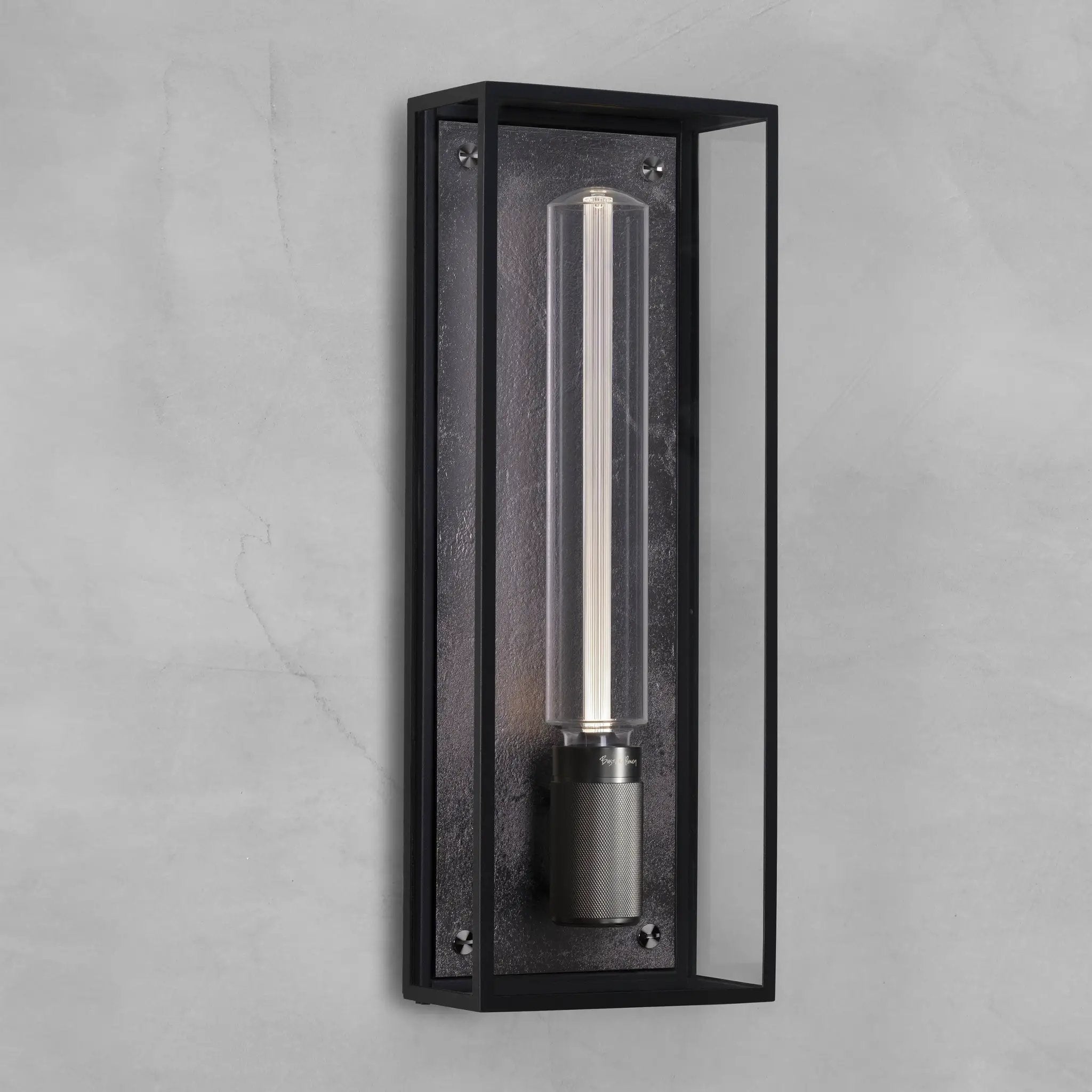Buster + Punch Caged Wet Wall Light Large by Buster + Punch