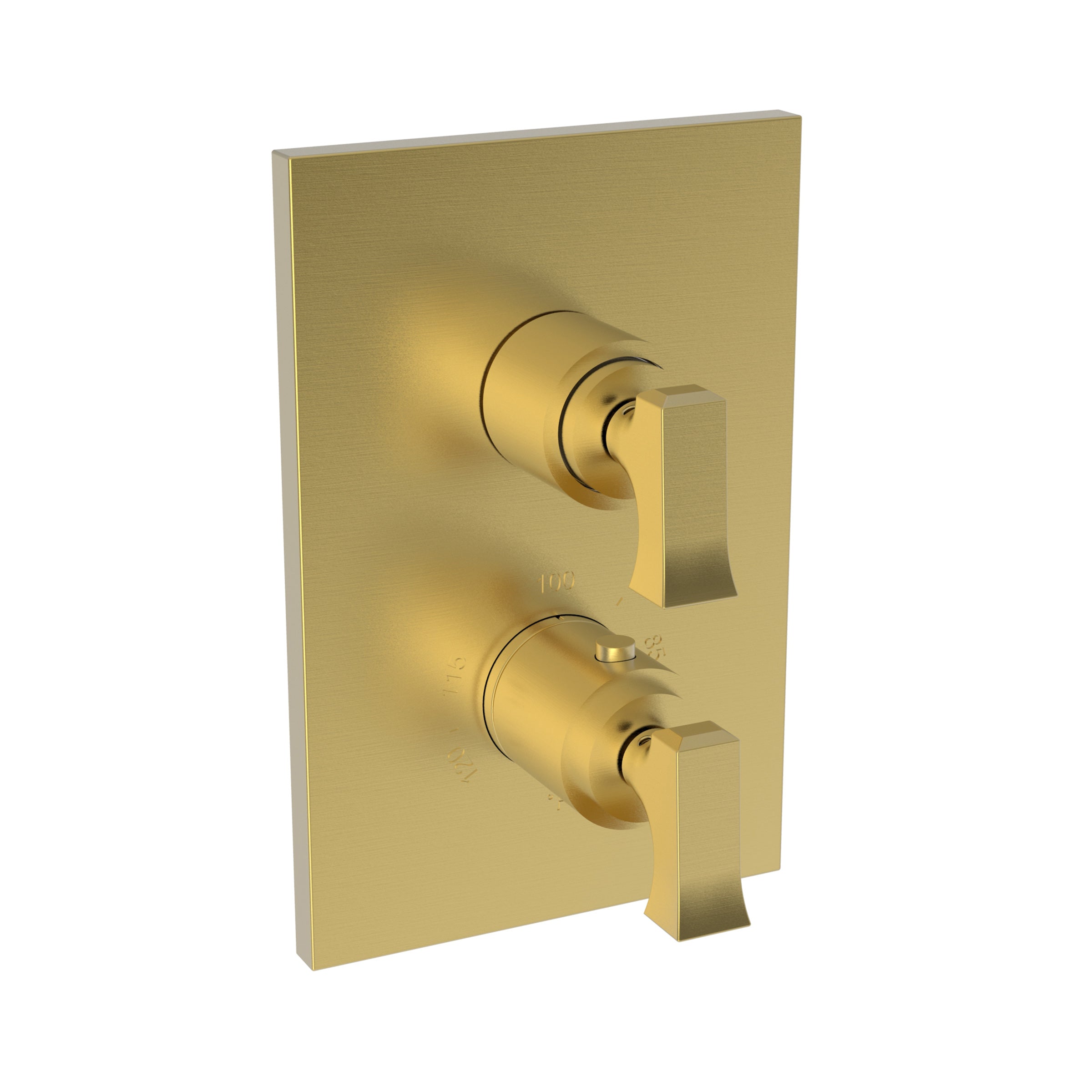 Newport Brass Joffrey 1/2" Square Thermostatic Trim Plate with Handle