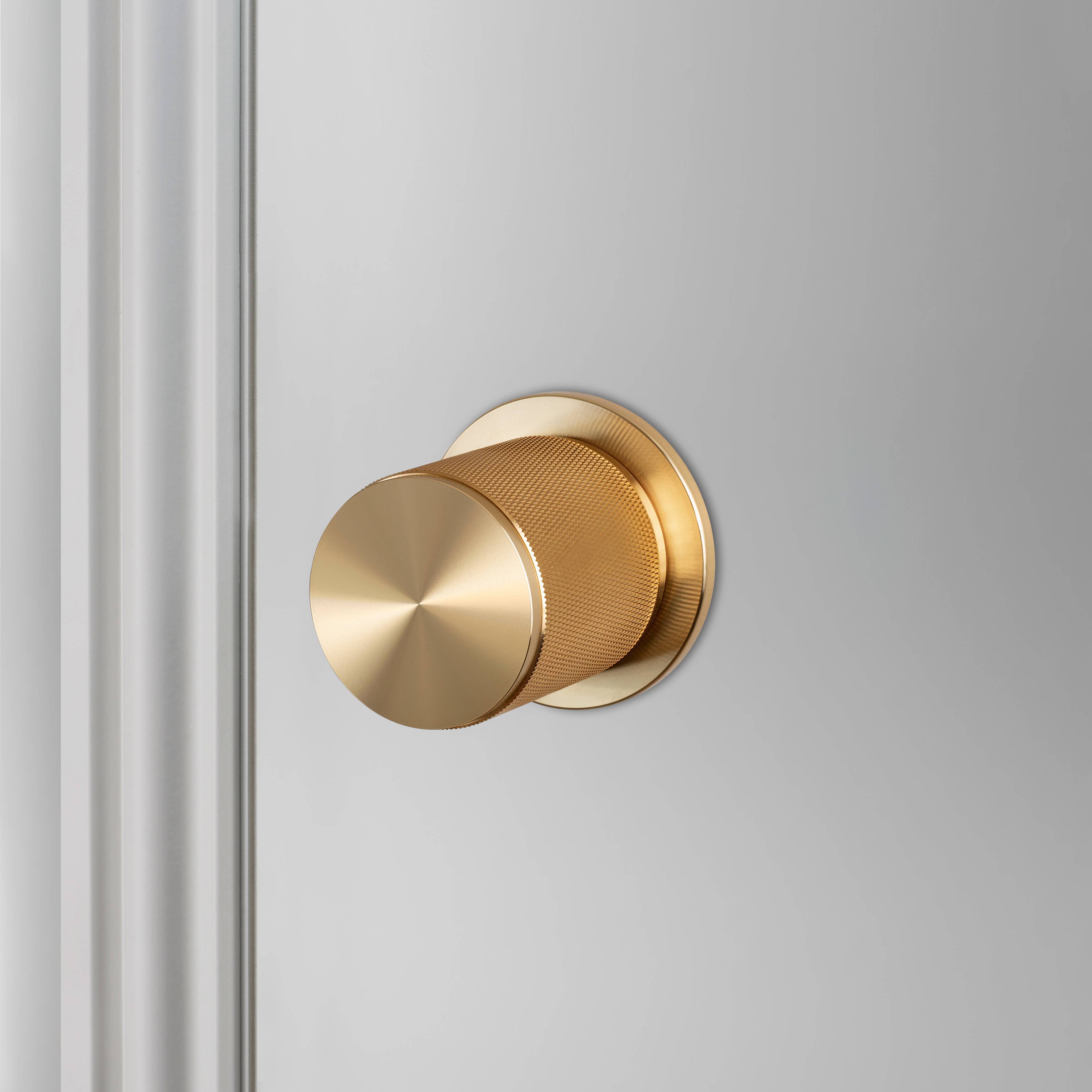 Buster + Punch Single-Sided Cross Fixed Door Knob