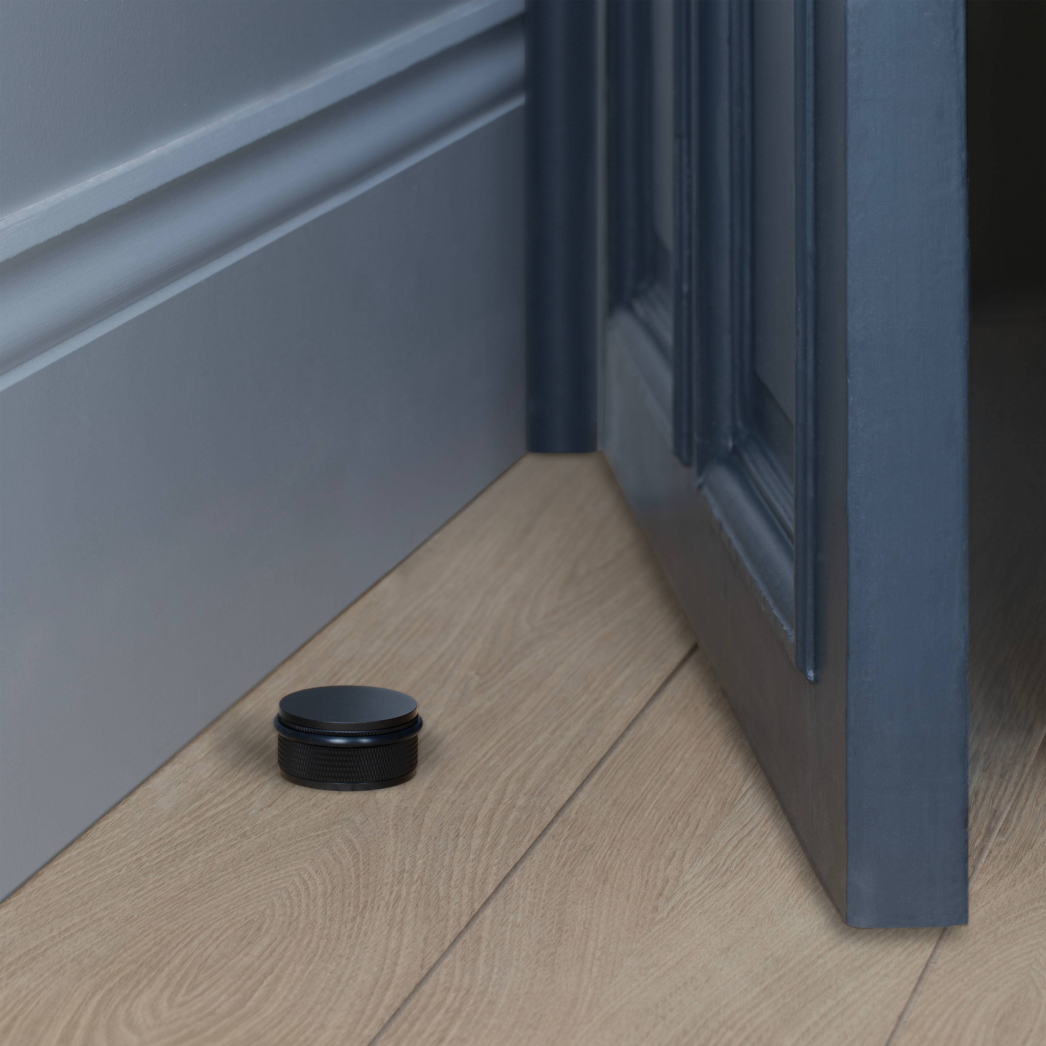 black door stop