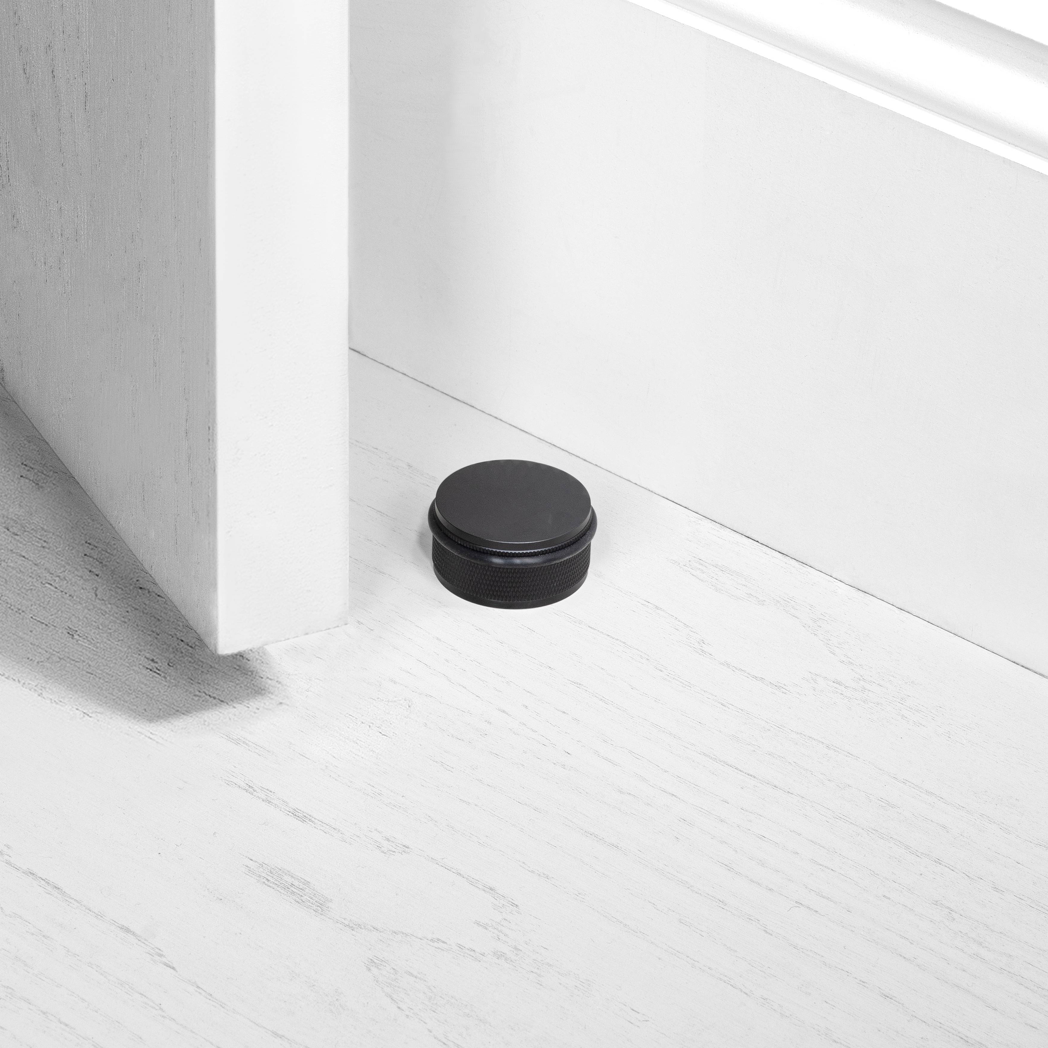 black door stop