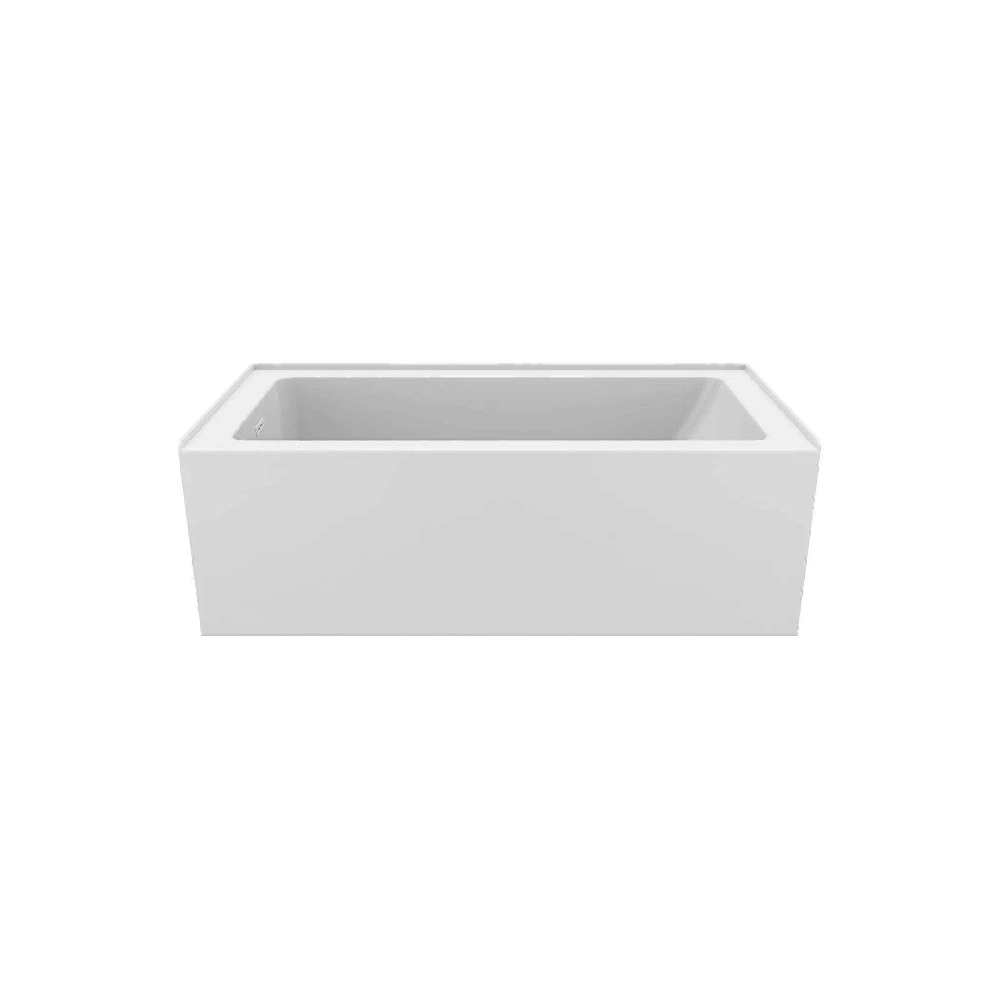 white bathtub