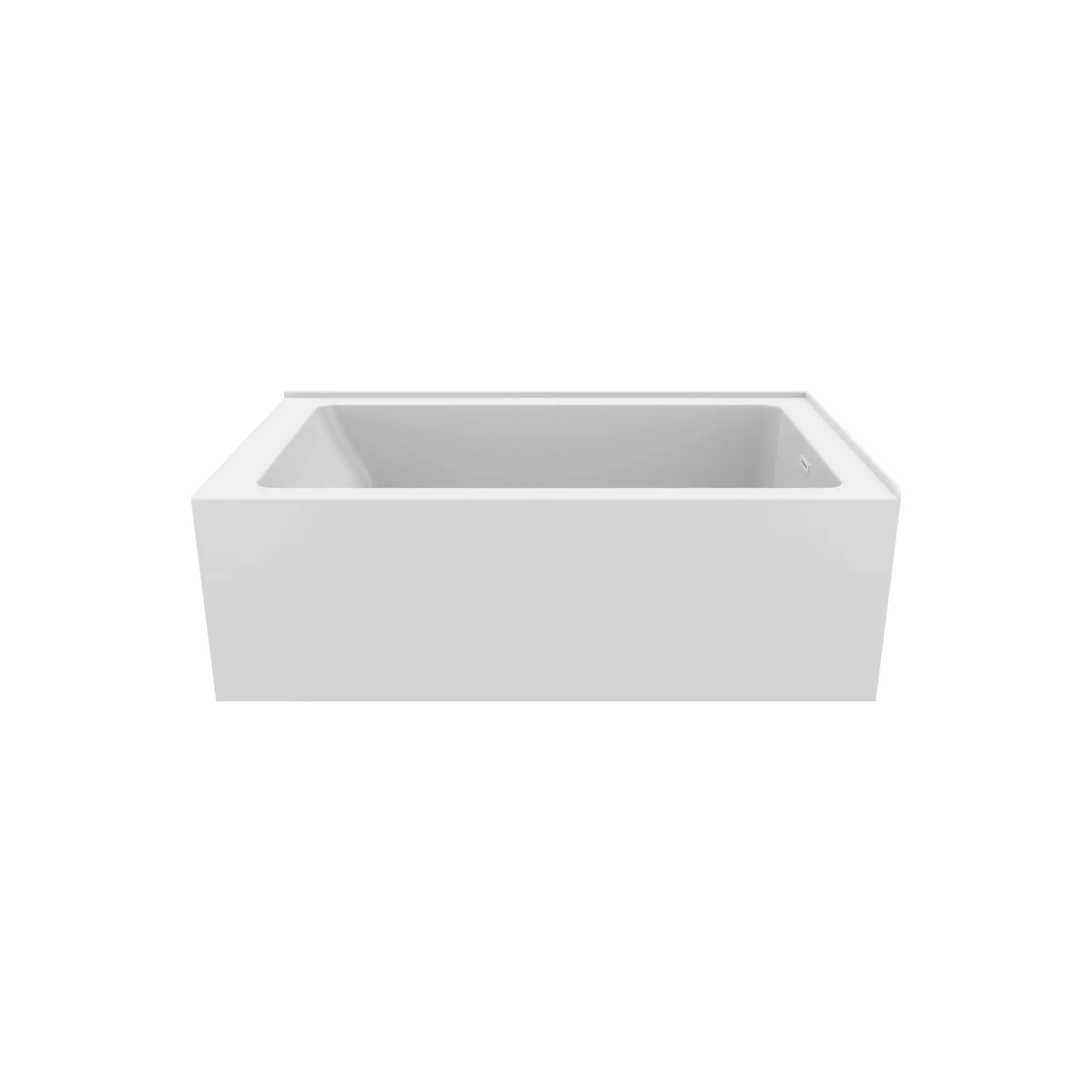 white bathtub
