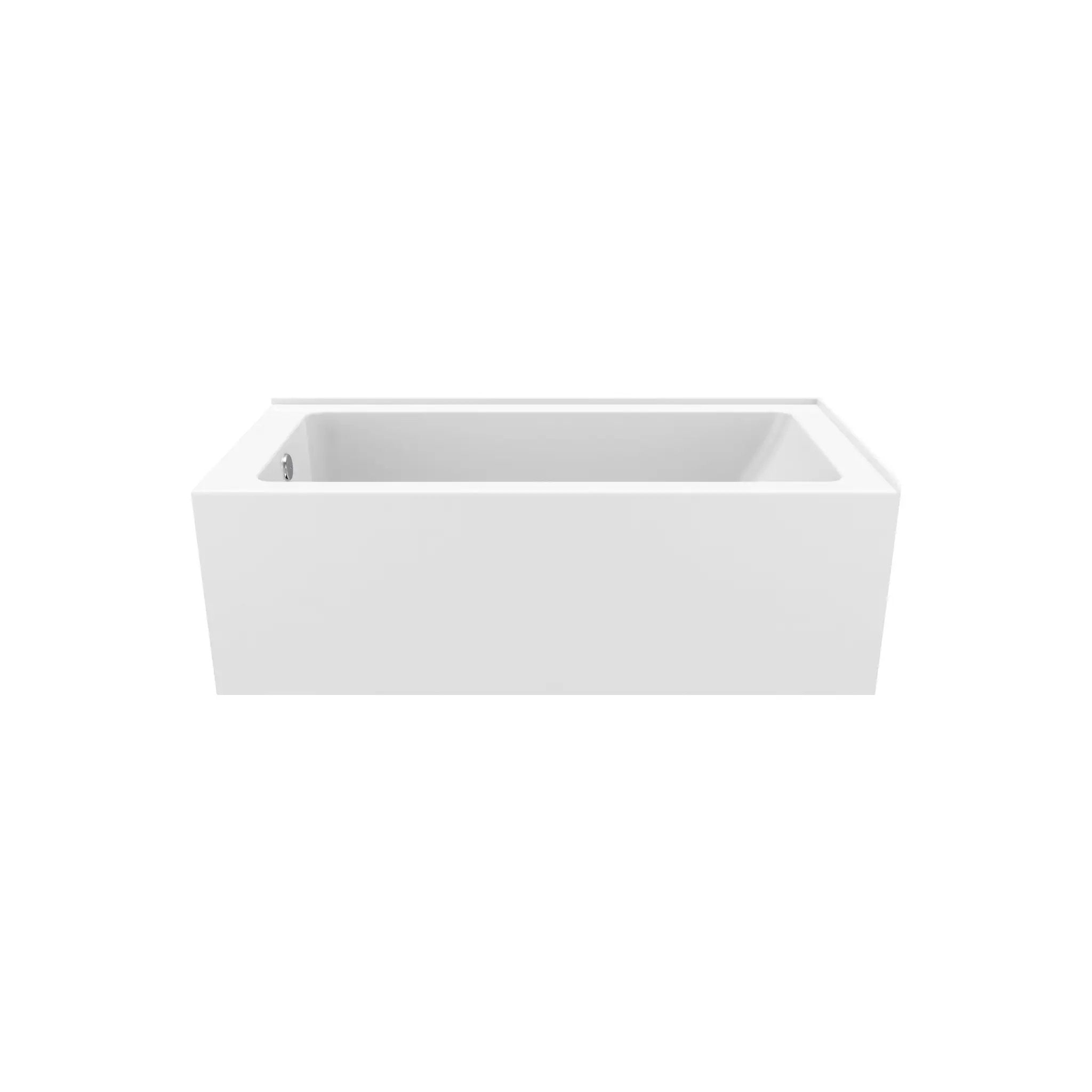 white bathtub