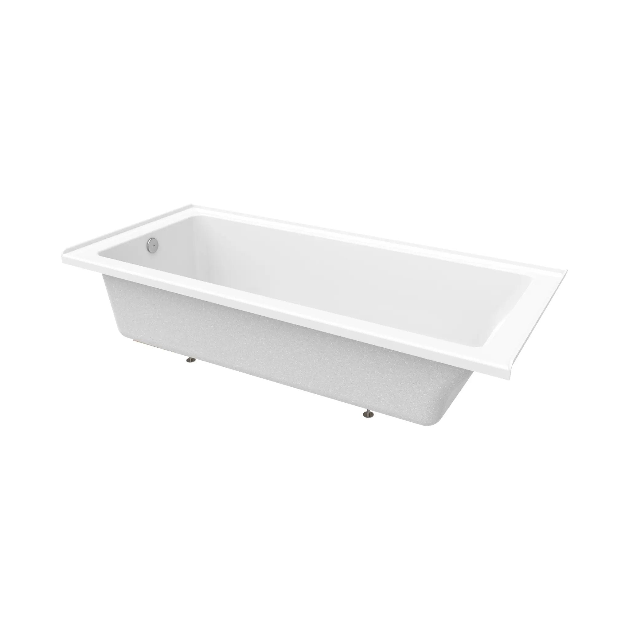 white bathtub