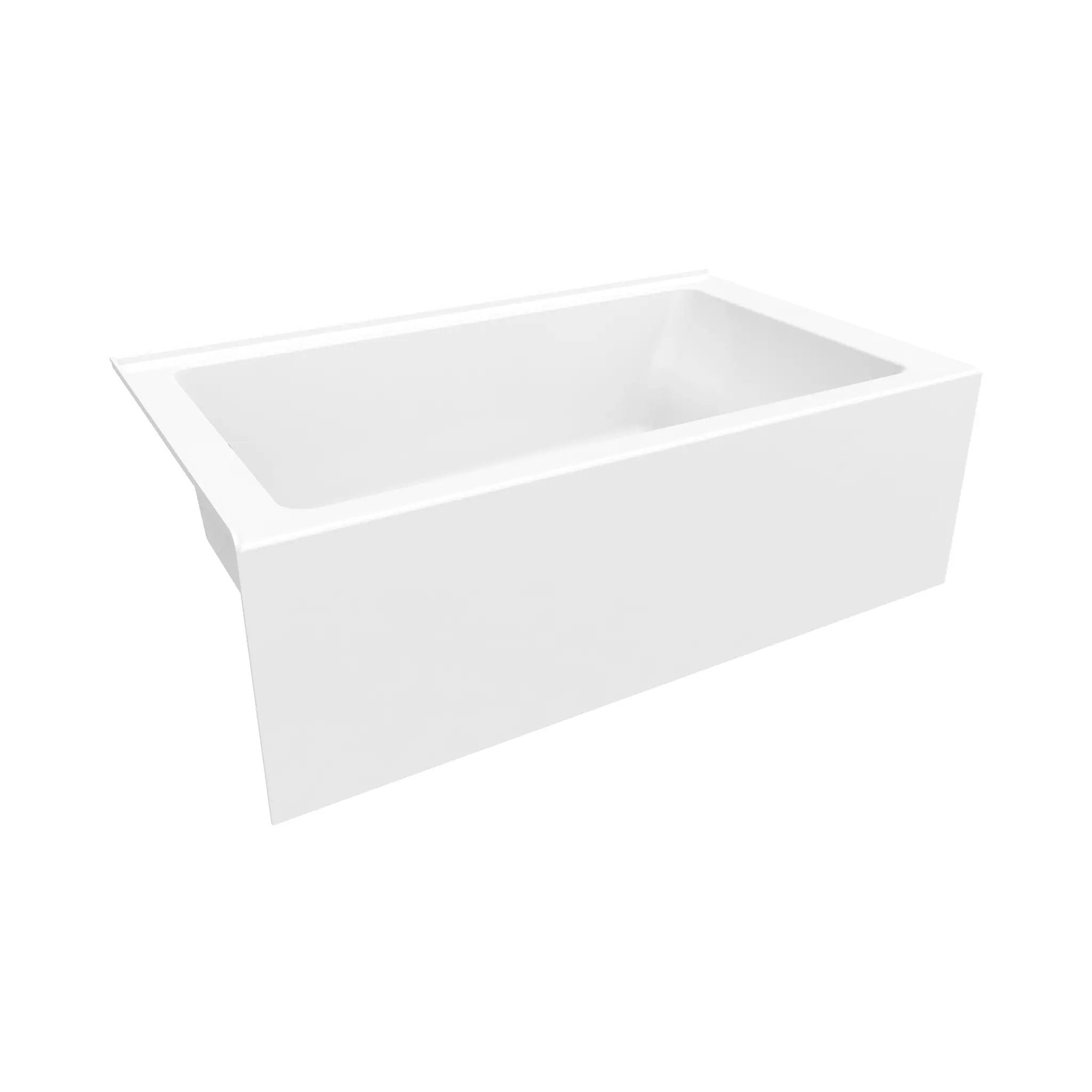 white bathtub