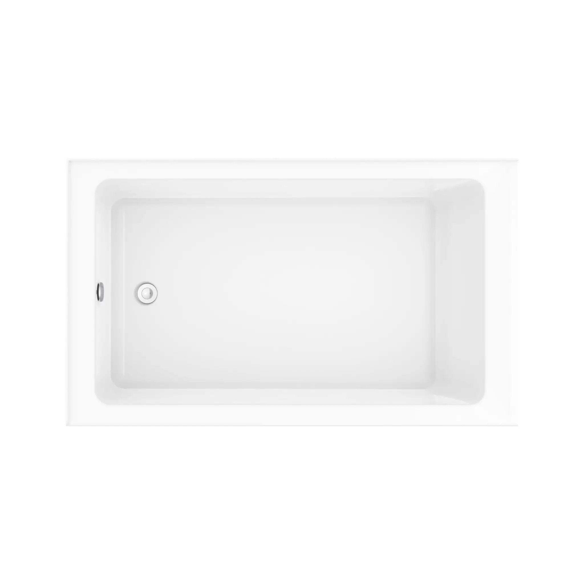 white bathtub