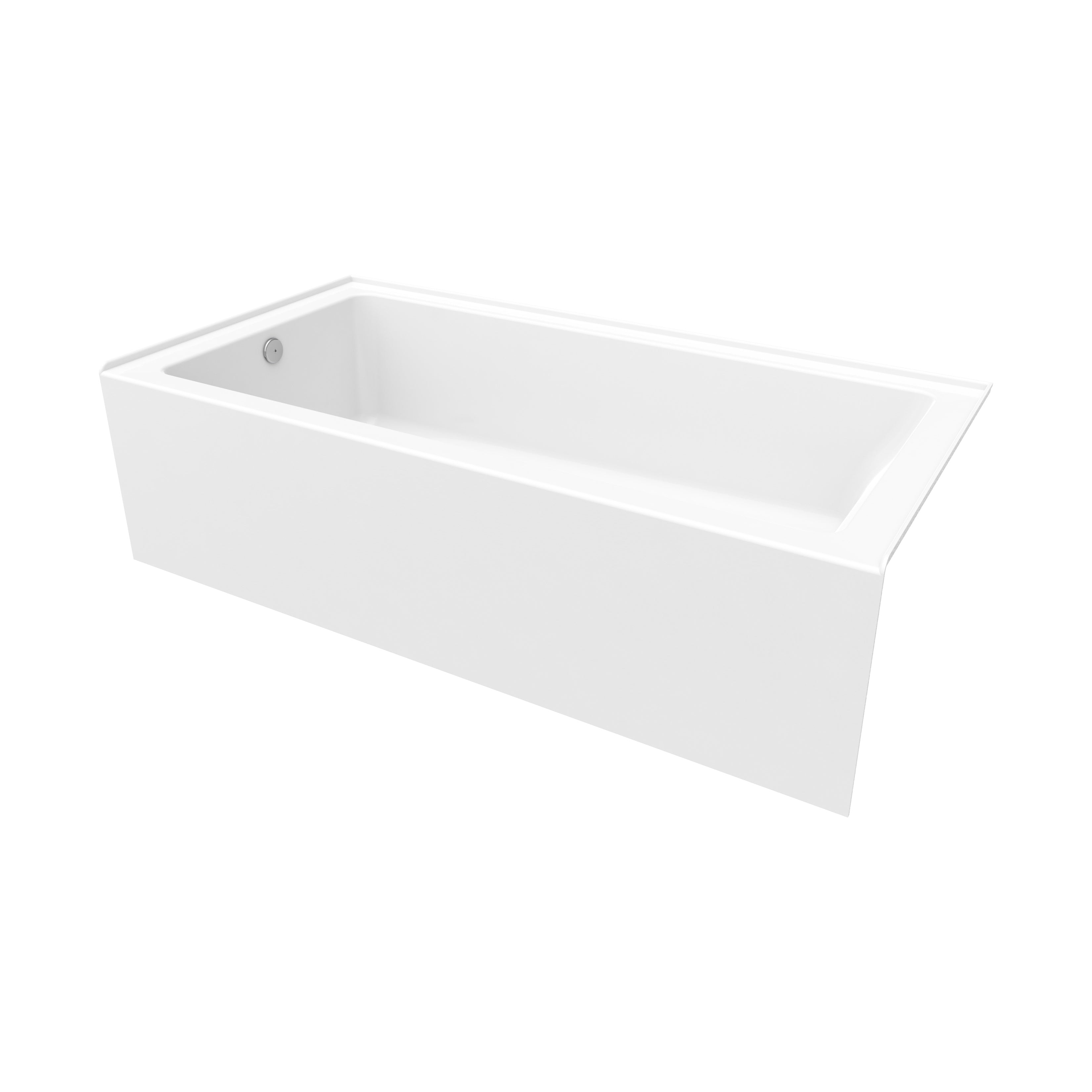 white bathtub