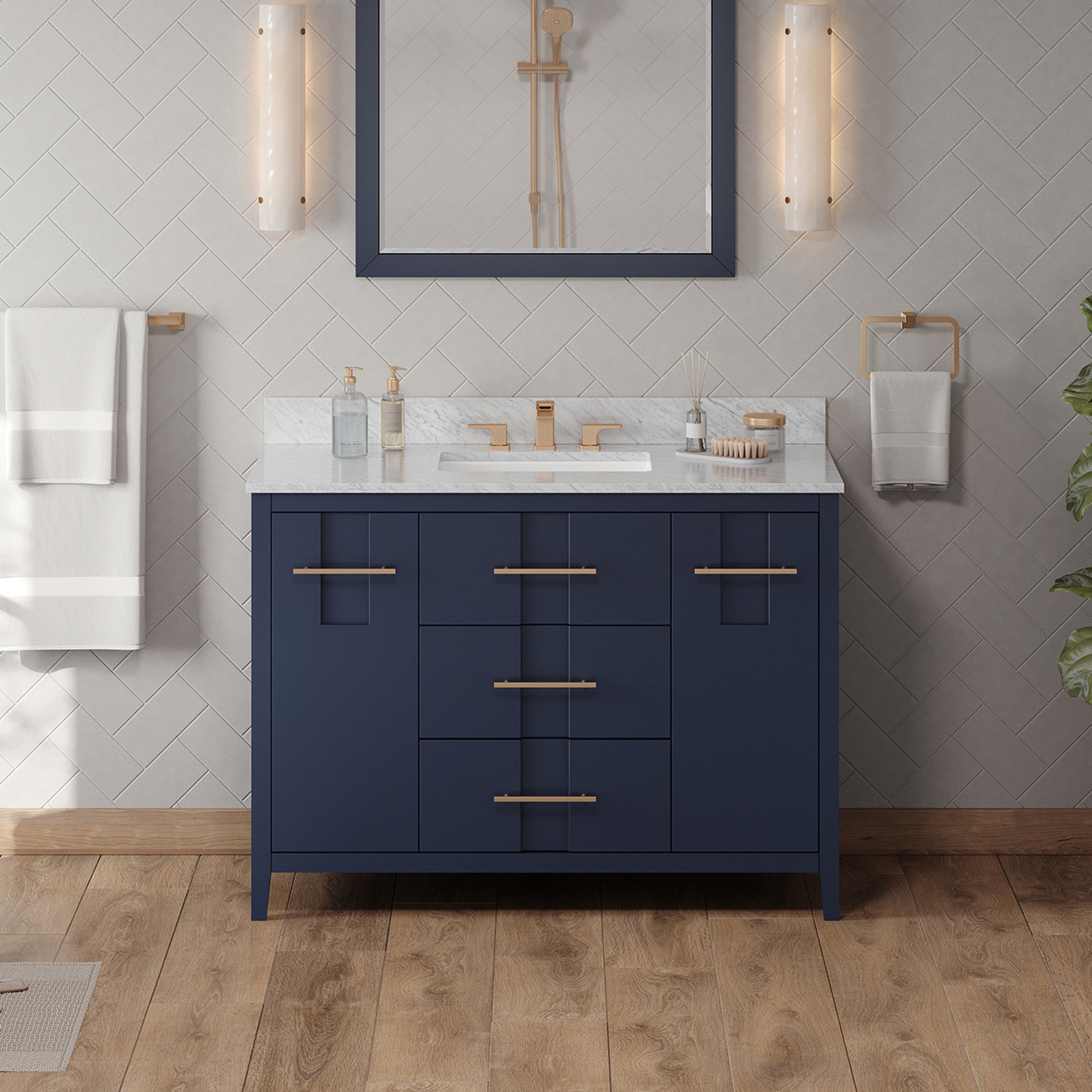 Jeffrey Alexander 48" Katara Vanity Set