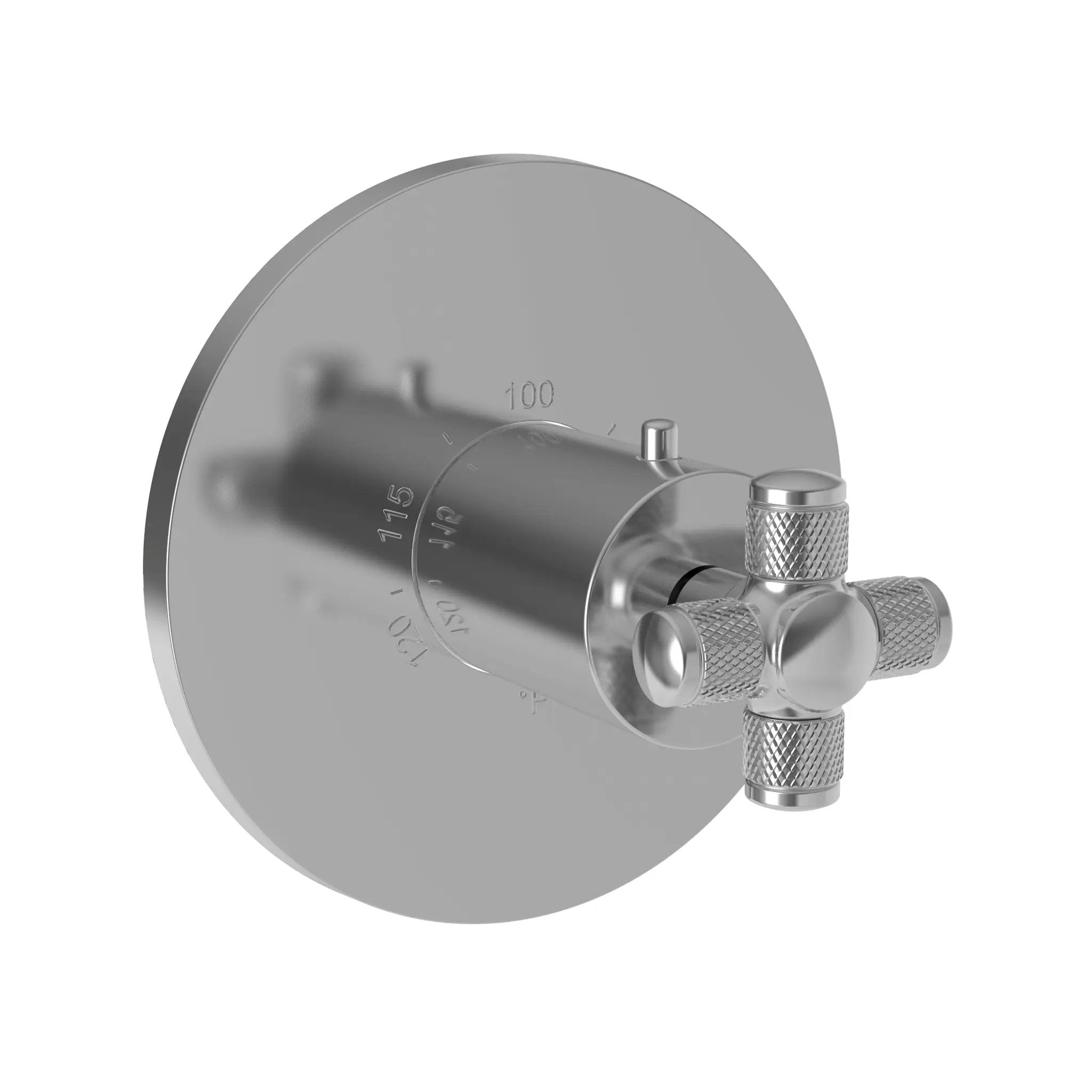 polished chrome trim plate