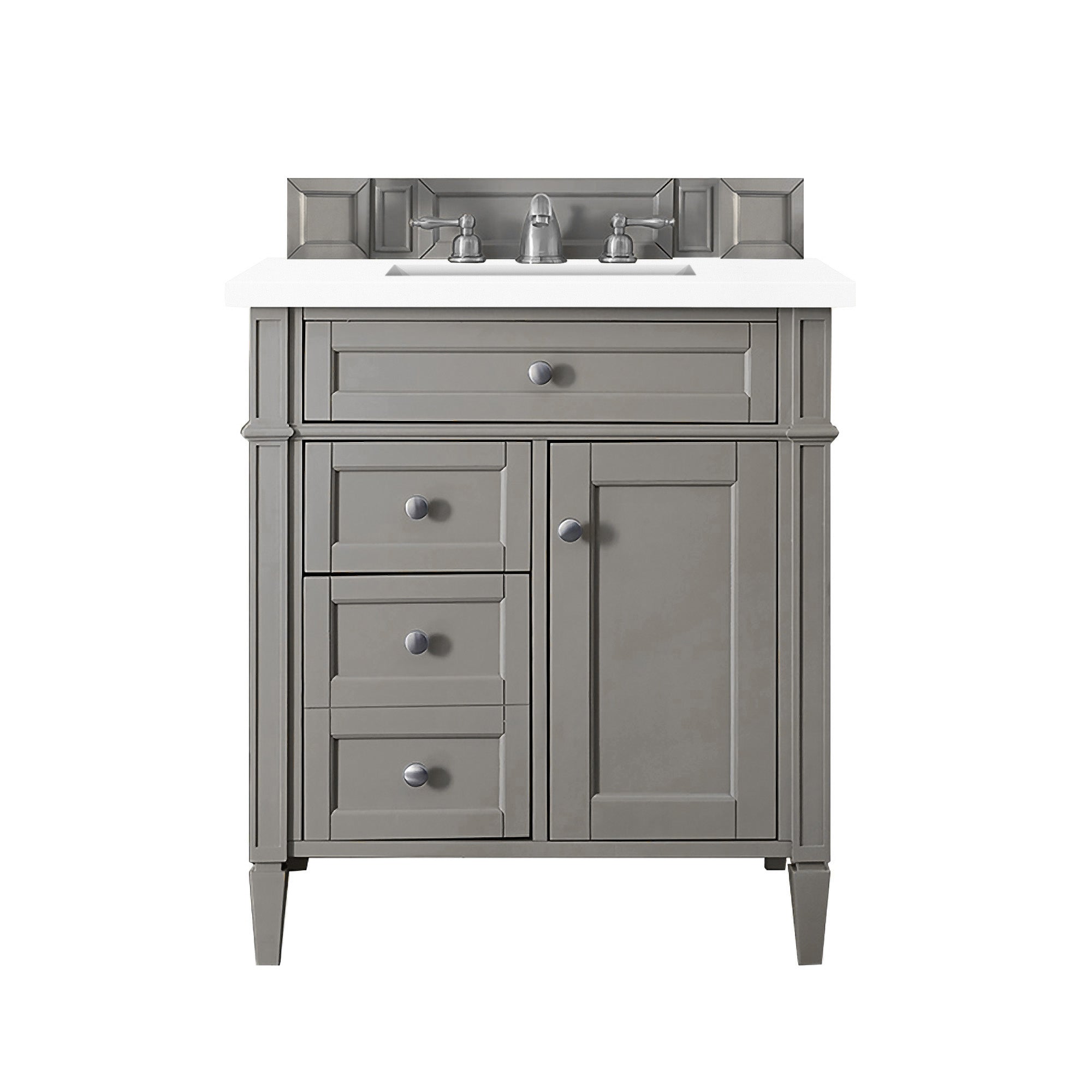 James Martin Brittany 30" Single Vanity Set - Urban Gray by James Martin Vanities