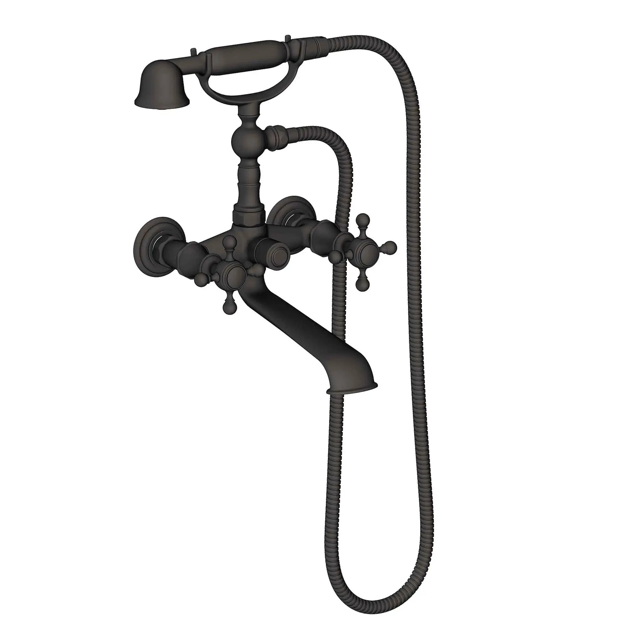 Newport Brass Victoria Exposed Tub & Hand Shower Set - Wall Mount by Newport Brass