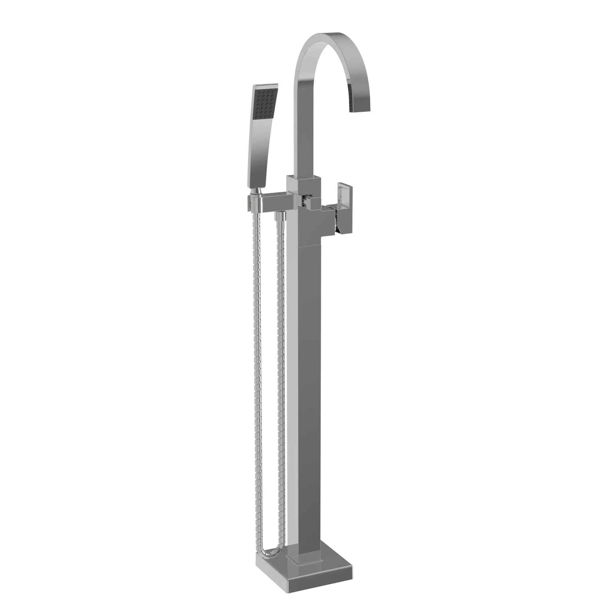 polished chrome hand shower set