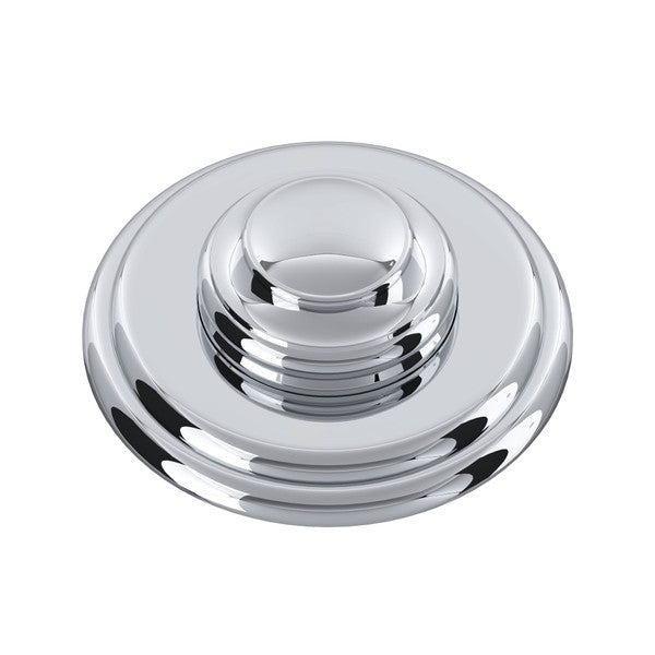 polished chrome air switch button