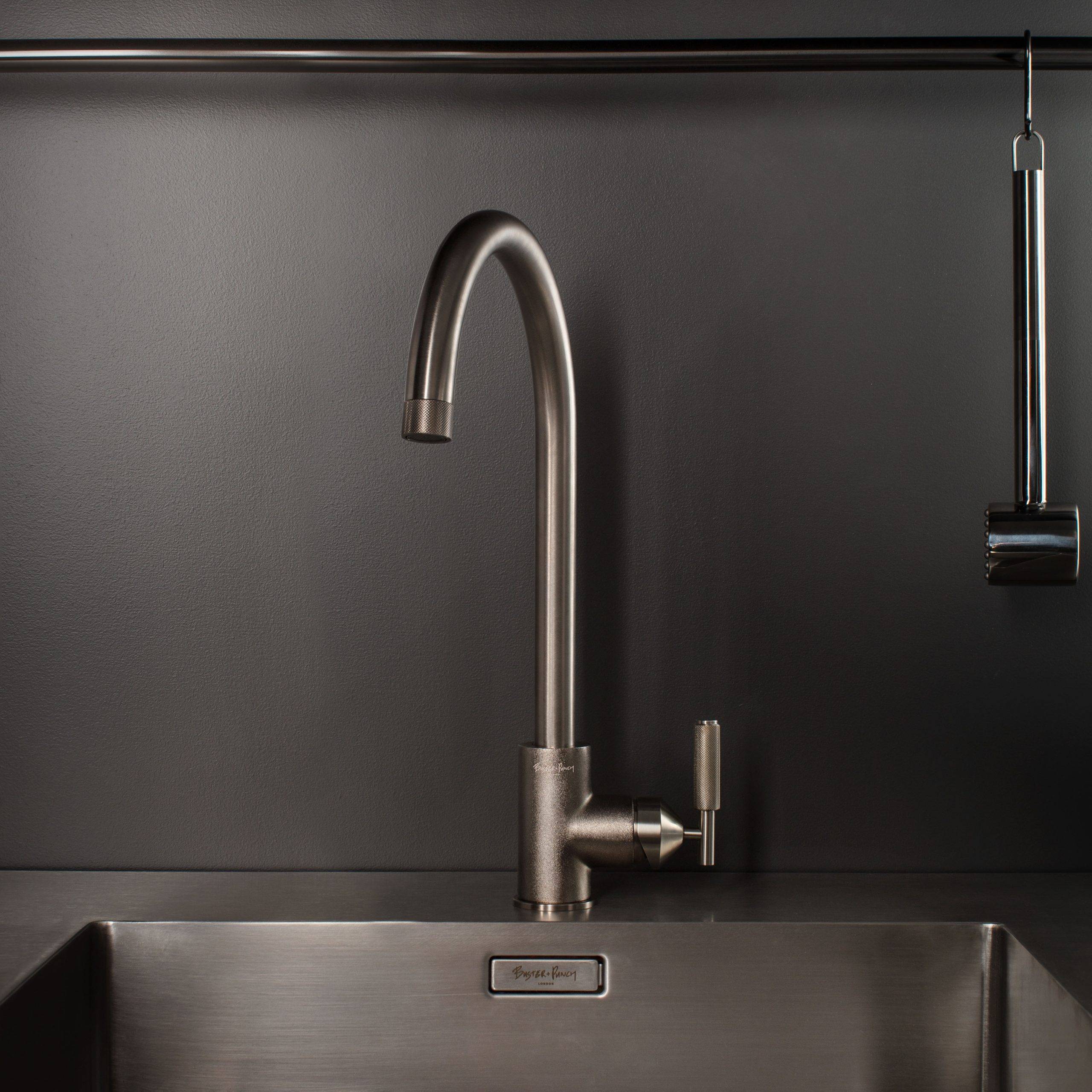 steel kitchen faucet