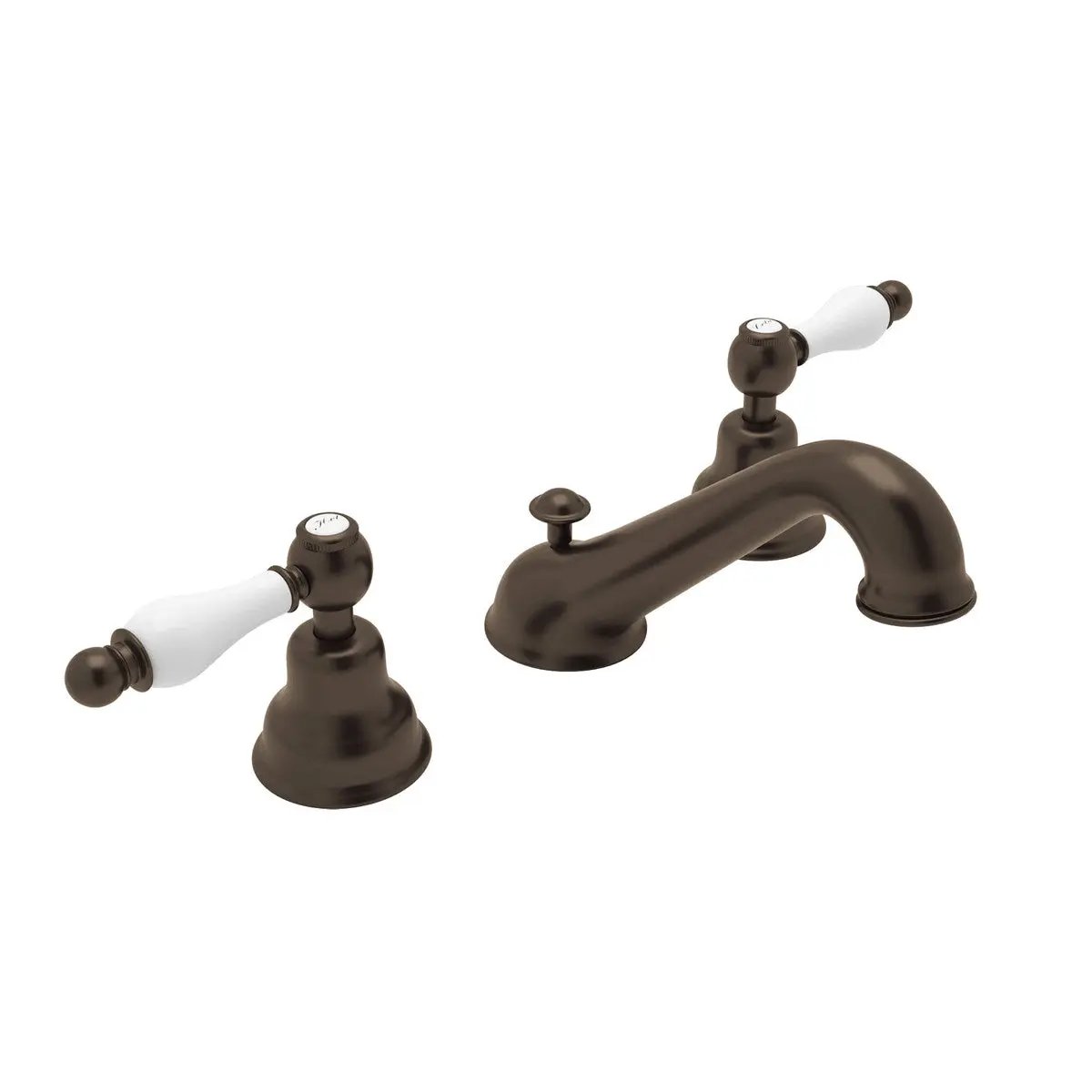 Rohl Arcana Widespread Lavatory Faucet with C-Spout by Rohl