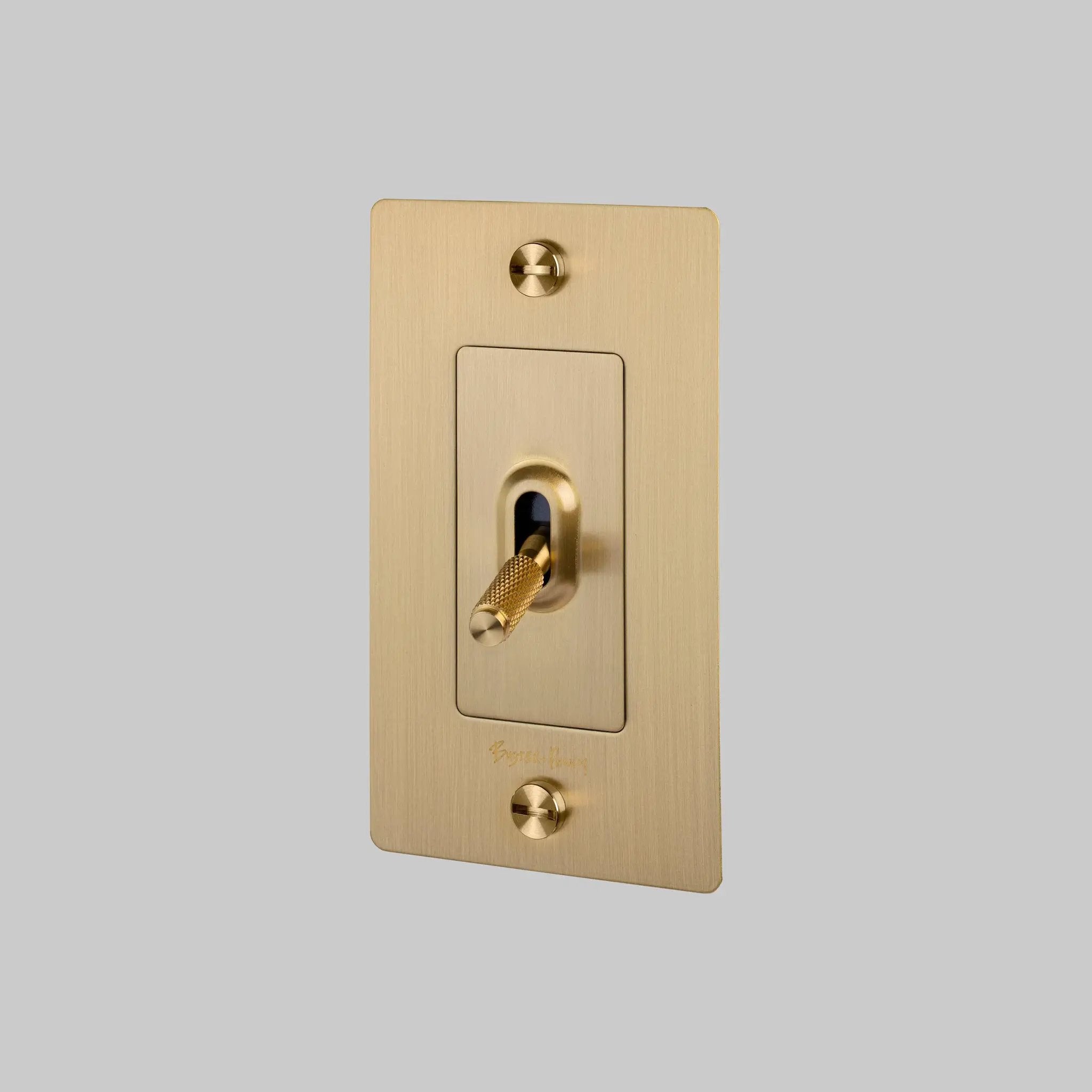 Buster + Punch 1G Toggle Switch with Logo by Buster + Punch