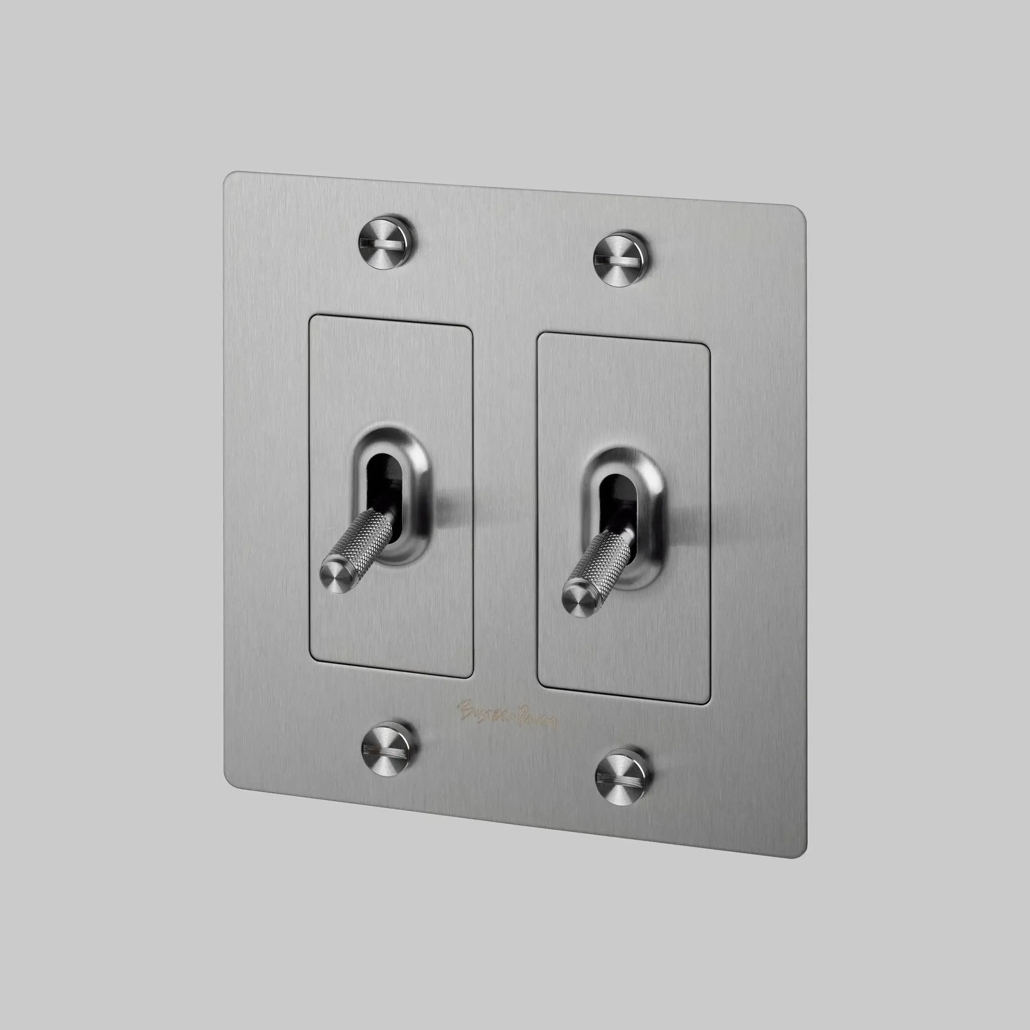 Buster + Punch 2G Toggle Switch with Logo by Buster + Punch
