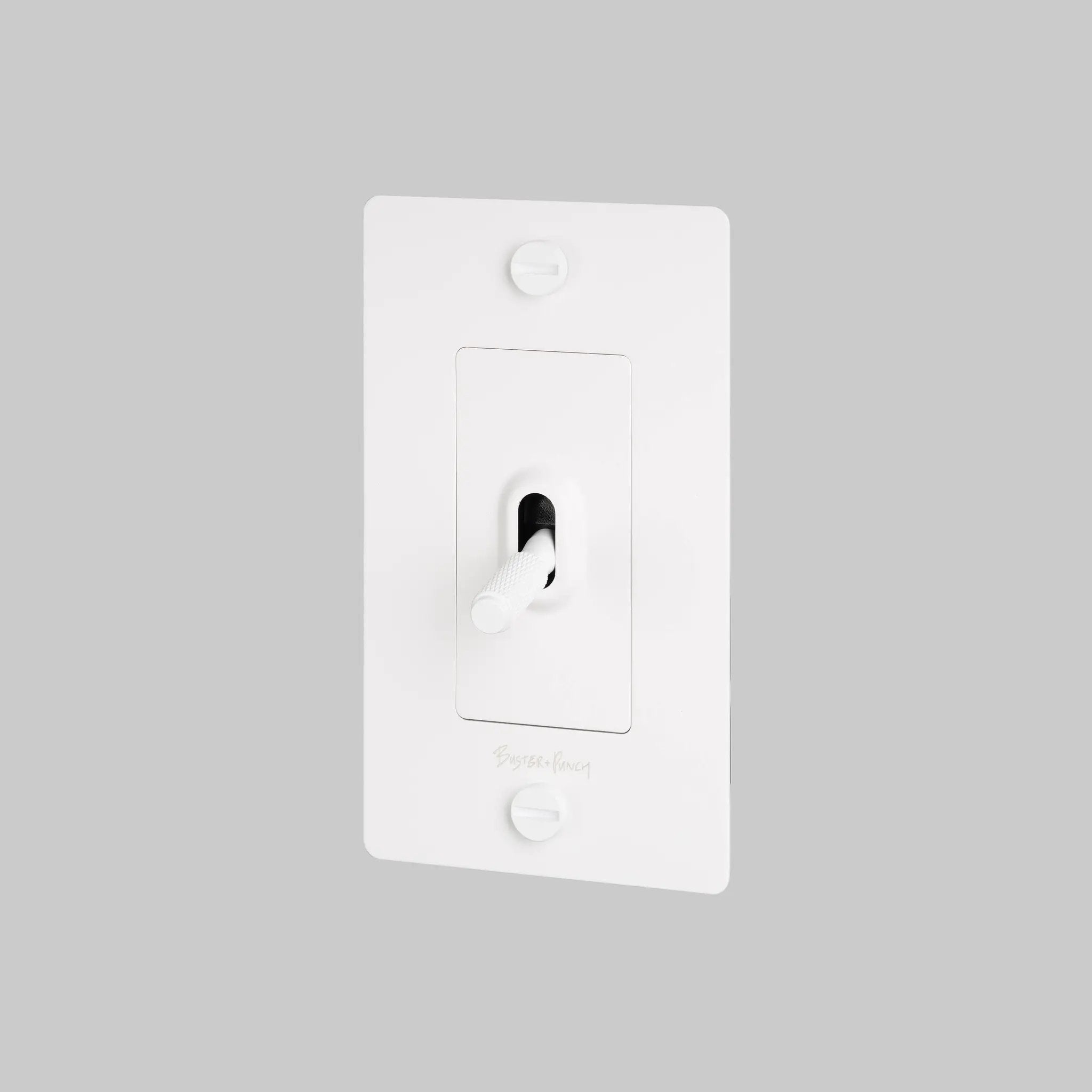 Buster + Punch 2G Toggle Switch with Logo by Buster + Punch