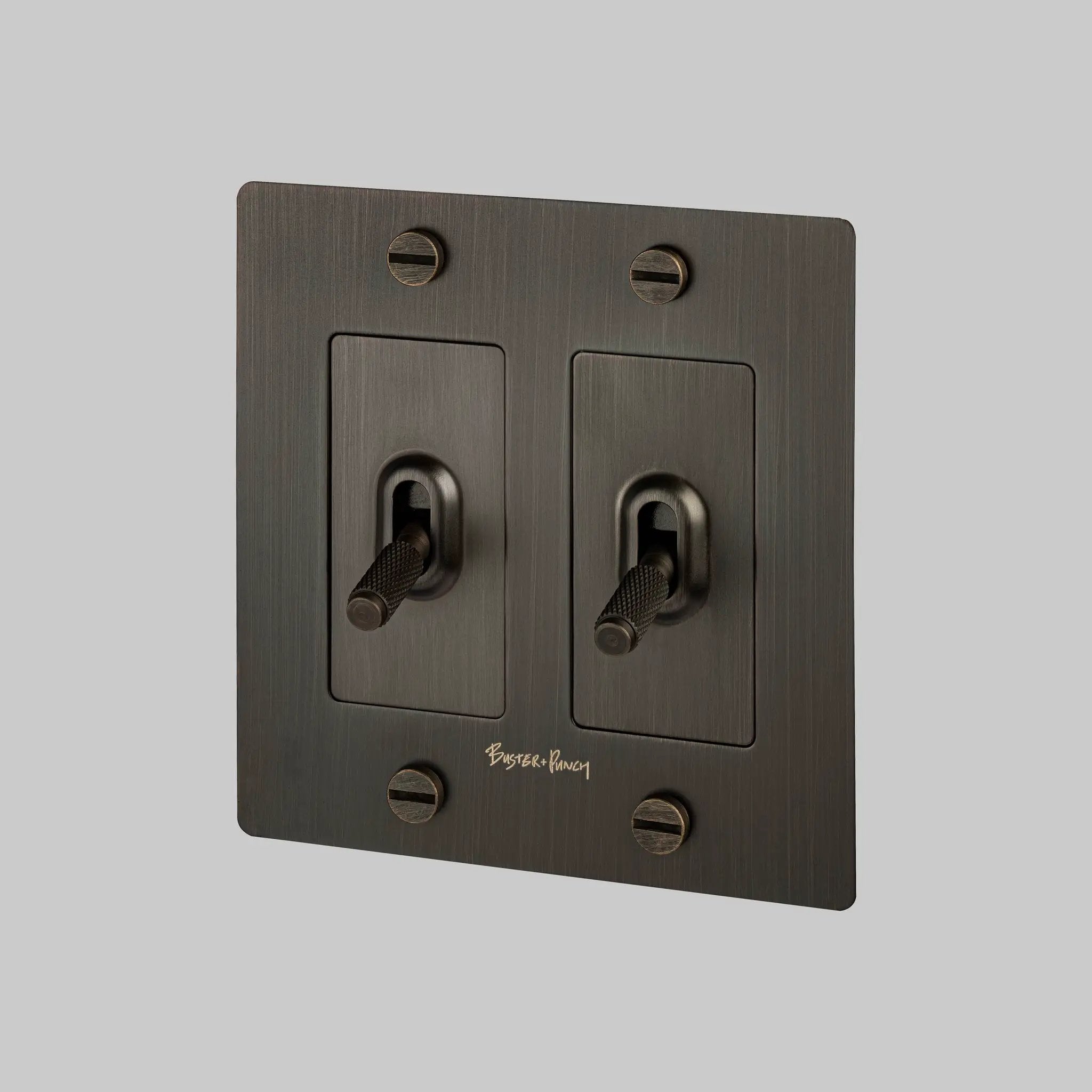 Buster + Punch 2G Toggle Switch with Logo by Buster + Punch