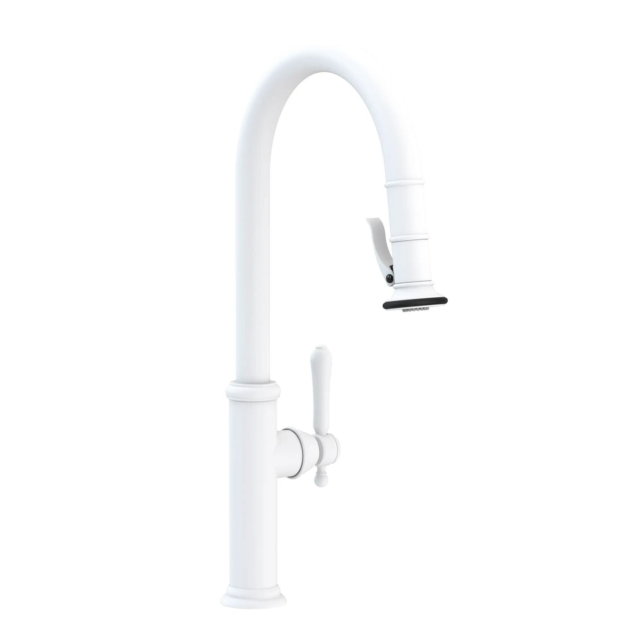 Newport Brass Chesterfield Pull-Down Kitchen Faucet with Lever Controled Spray by Newport Brass