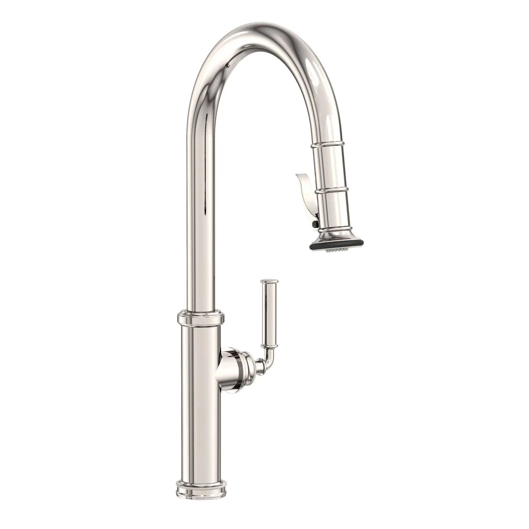 Newport Brass Taft Pull-Down Kitchen Faucet with Lever Controled Spray by Newport Brass