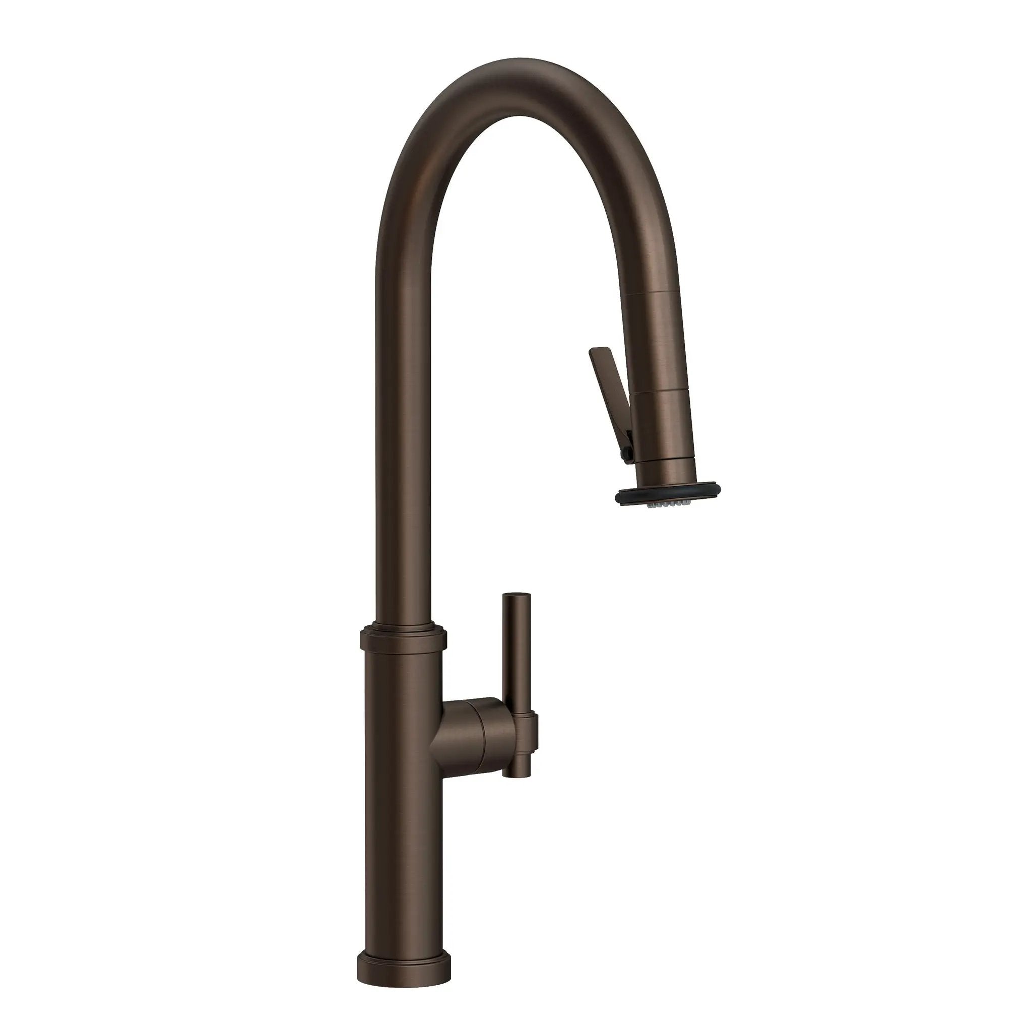 Newport Brass Seager Pull-Down Kitchen Faucet with Lever Controled Spray by Newport Brass