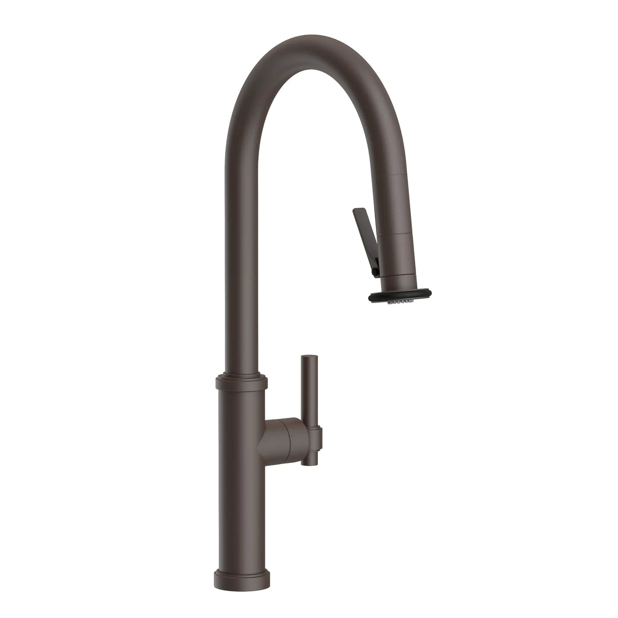 Newport Brass Seager Pull-Down Kitchen Faucet with Lever Controled Spray by Newport Brass