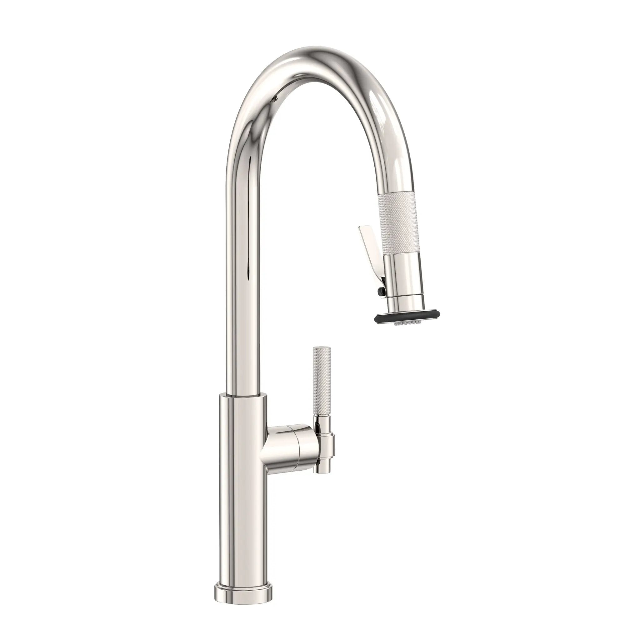 Newport Brass Muncy Pull-Down Kitchen Faucet with Lever Controled Spray by Newport Brass
