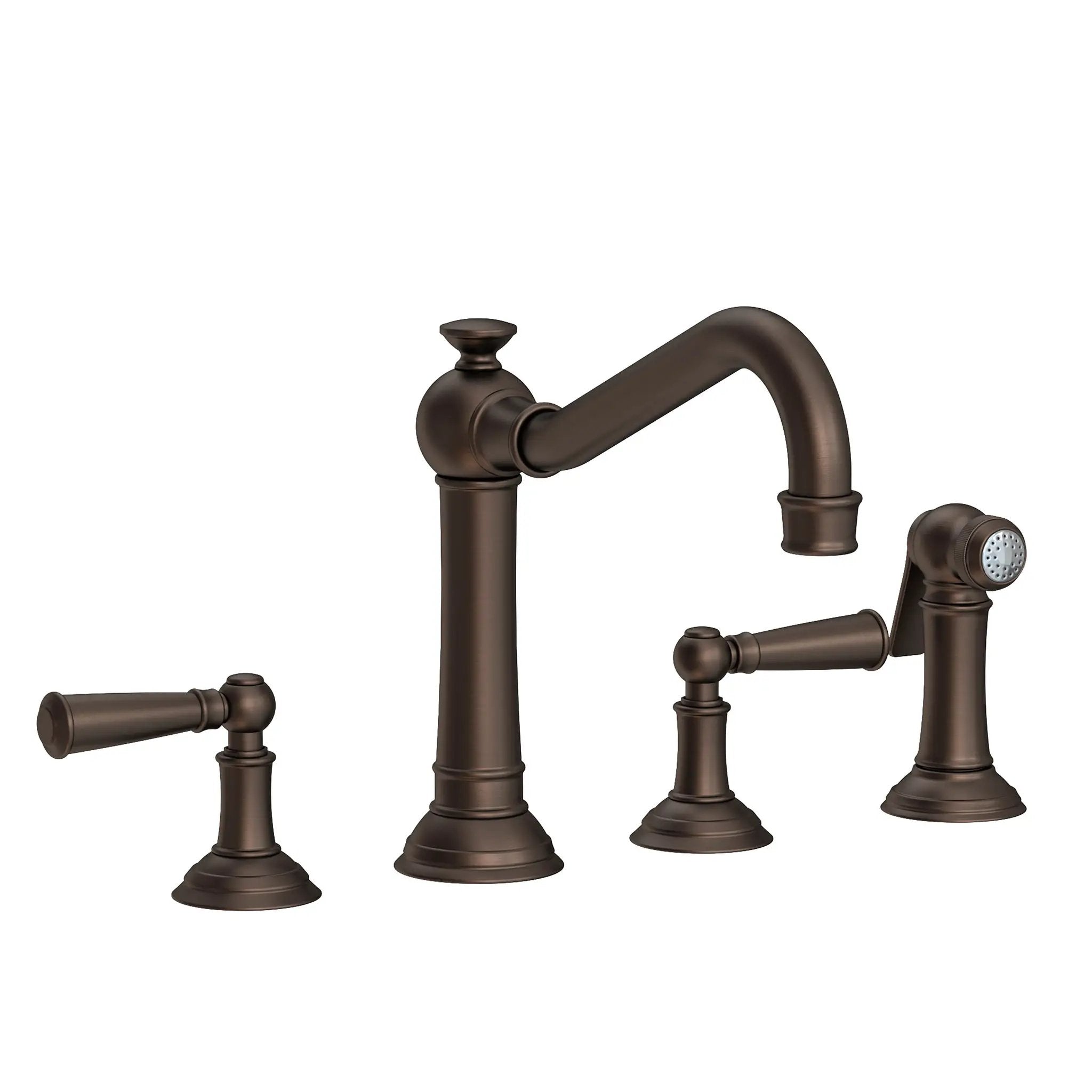 Newport Brass Jacobean Kitchen Faucet with Side Spray by Newport Brass