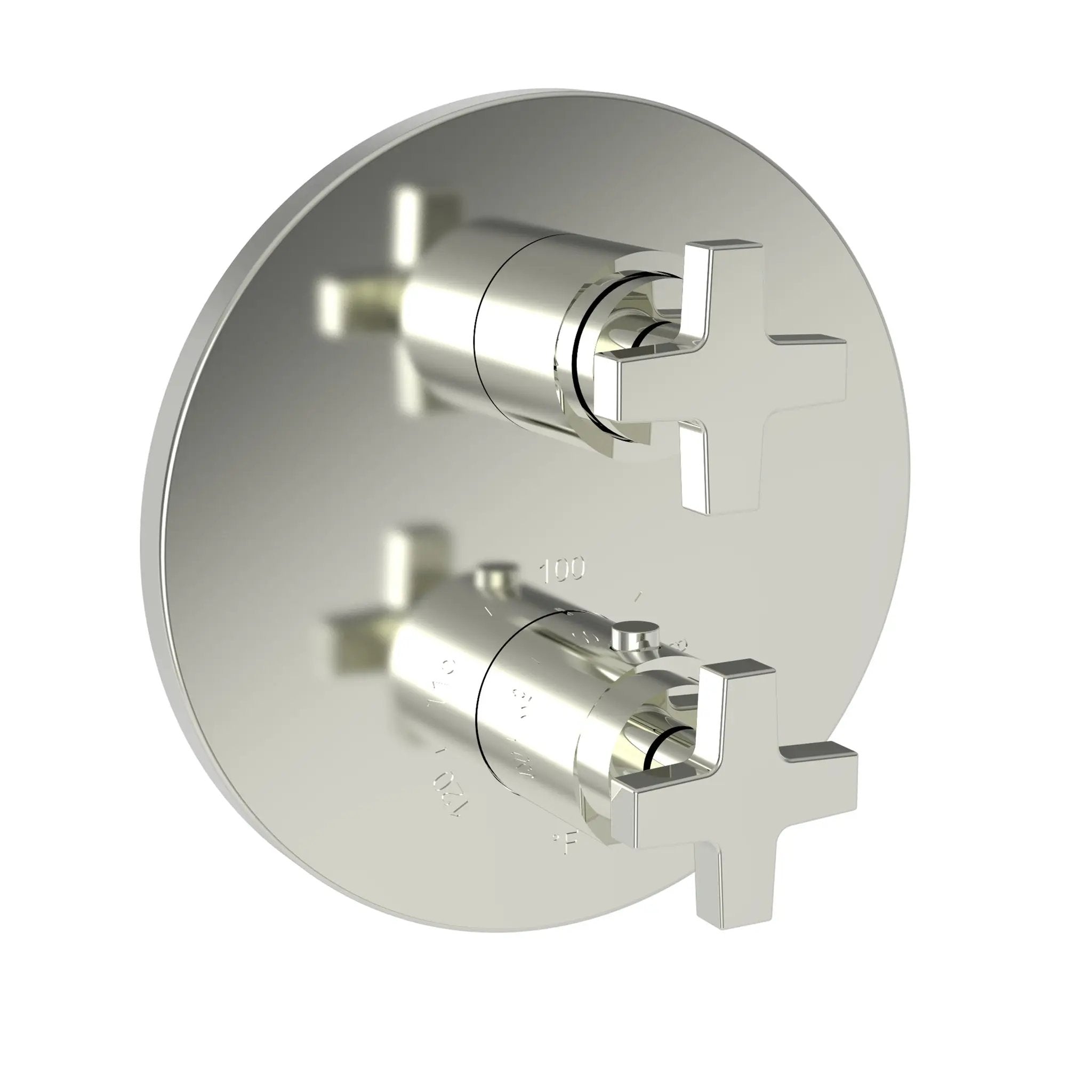 Newport Brass Dorrance 1/2" Round Thermostatic Trim Plate with Handle by Newport Brass