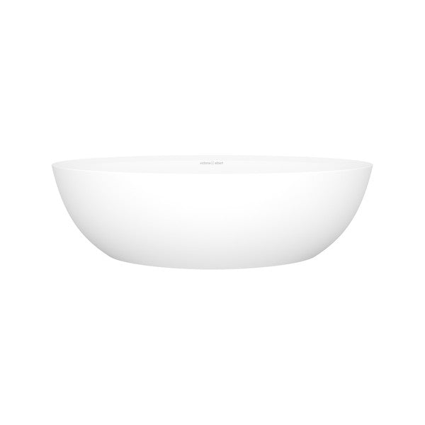 Victoria + Albert Corvara 22" x 13" Oval Vessel Lavatory Sink - Integrated Overflow