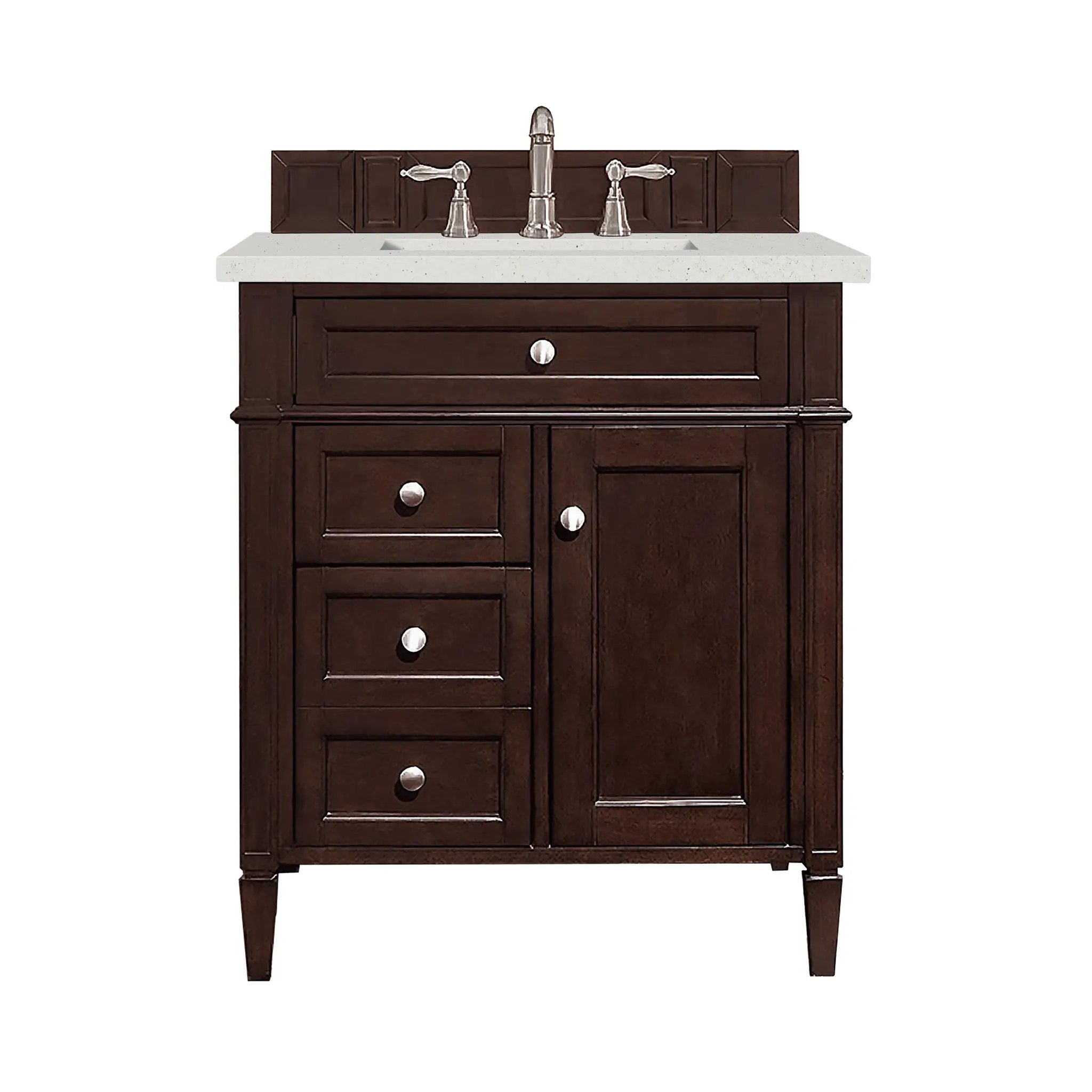 James Martin Brittany 30" Single Vanity Set - Burnished Mahogany by James Martin Vanities