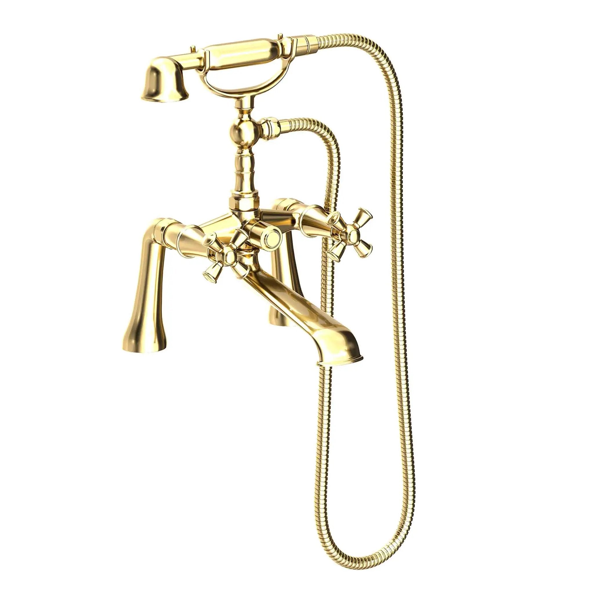 Newport Brass Aylesbury Exposed Tub & Hand Shower Set - Deck Mount by Newport Brass