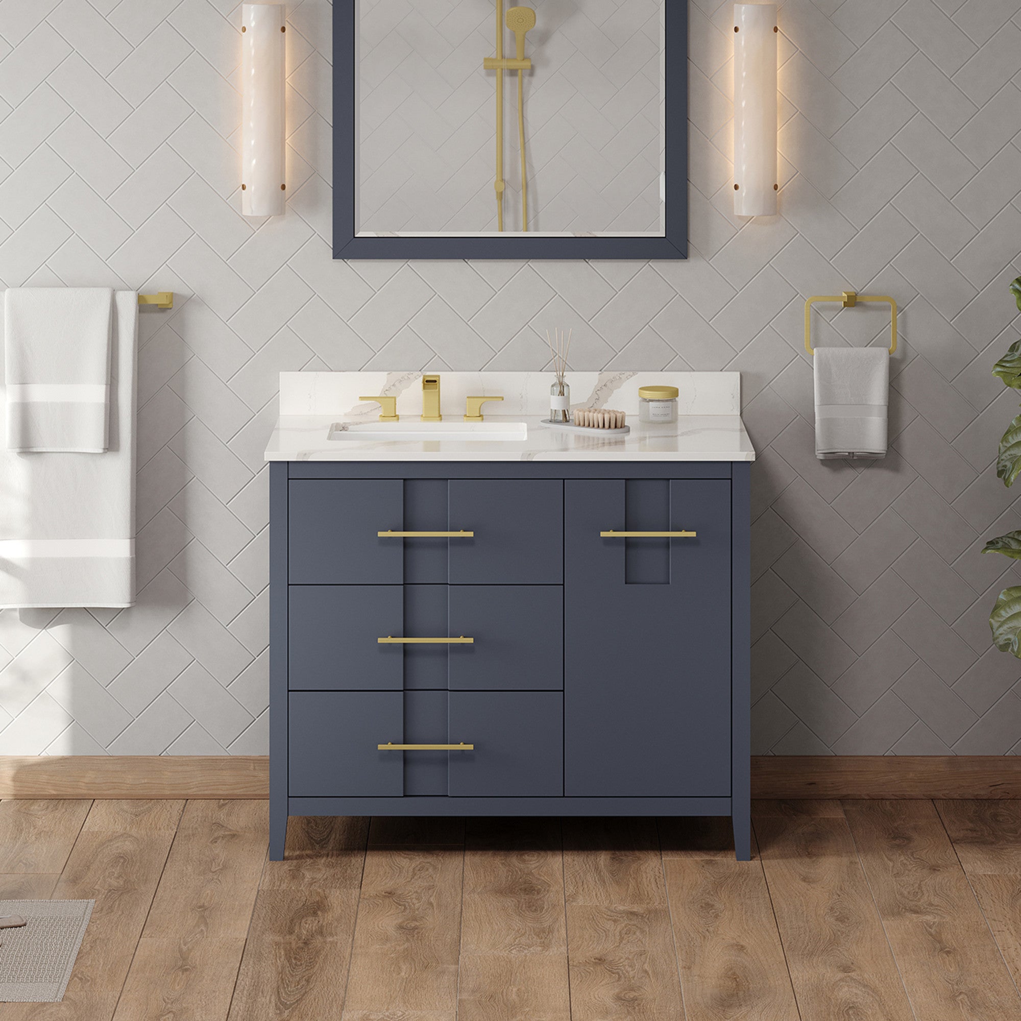 Jeffrey Alexander 42" Katara Vanity Set