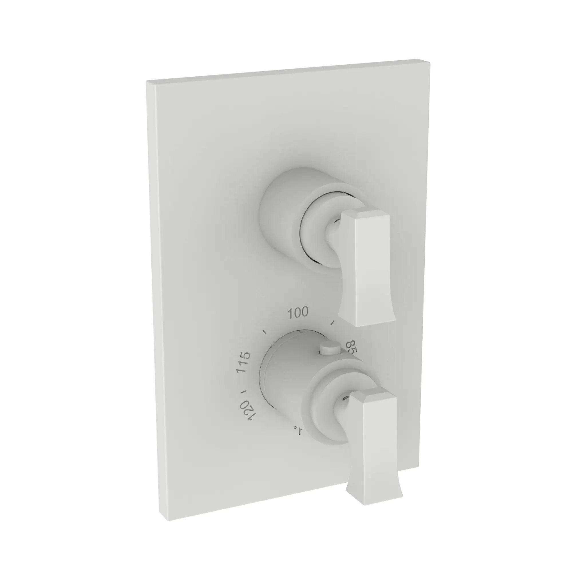 Newport Brass Joffrey 1/2" Square Thermostatic Trim Plate with Handle by Newport Brass