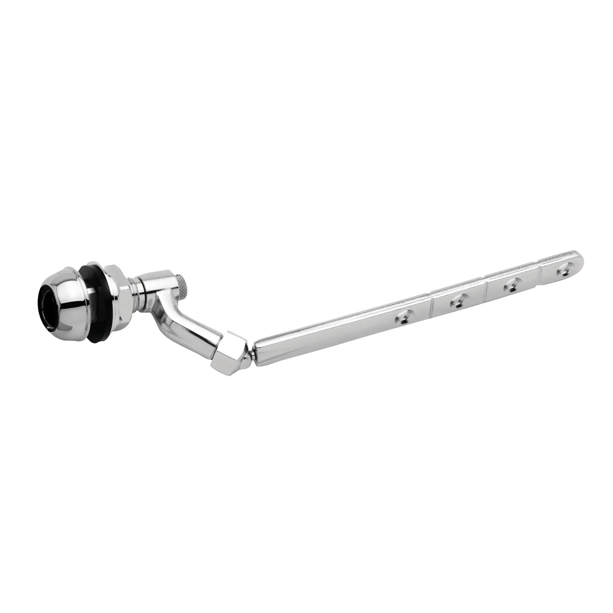 polished chrome lever mechanism