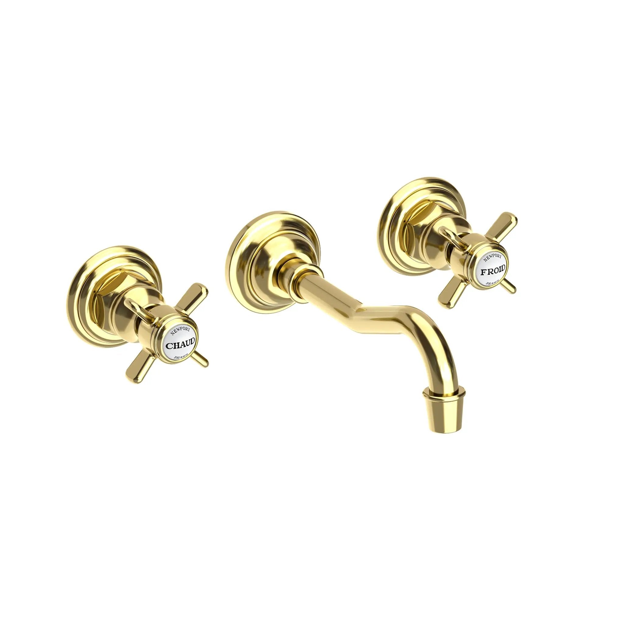 Newport Brass Fairfield Wall Mount Lavatory Faucet by Newport Brass