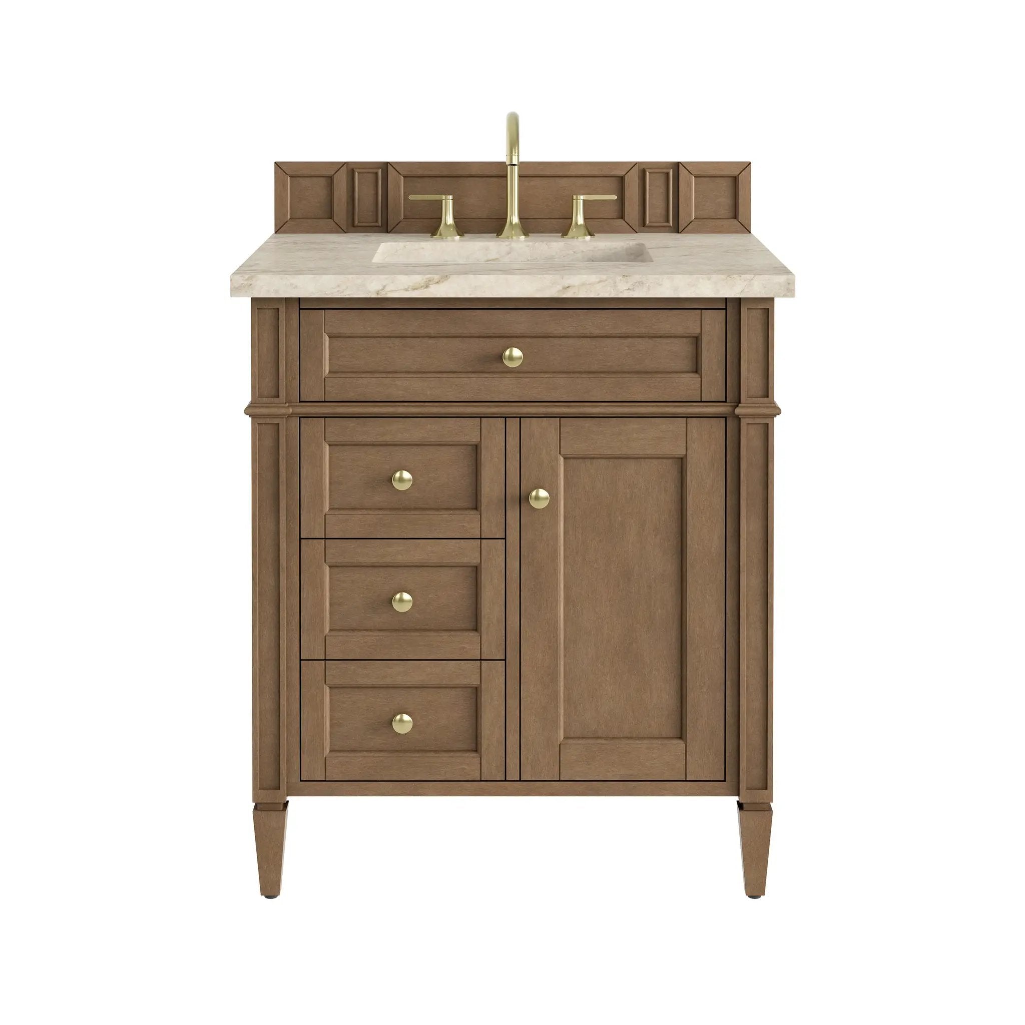 James Martin Brittany 30" Single Vanity Set - Pecan by James Martin Vanities