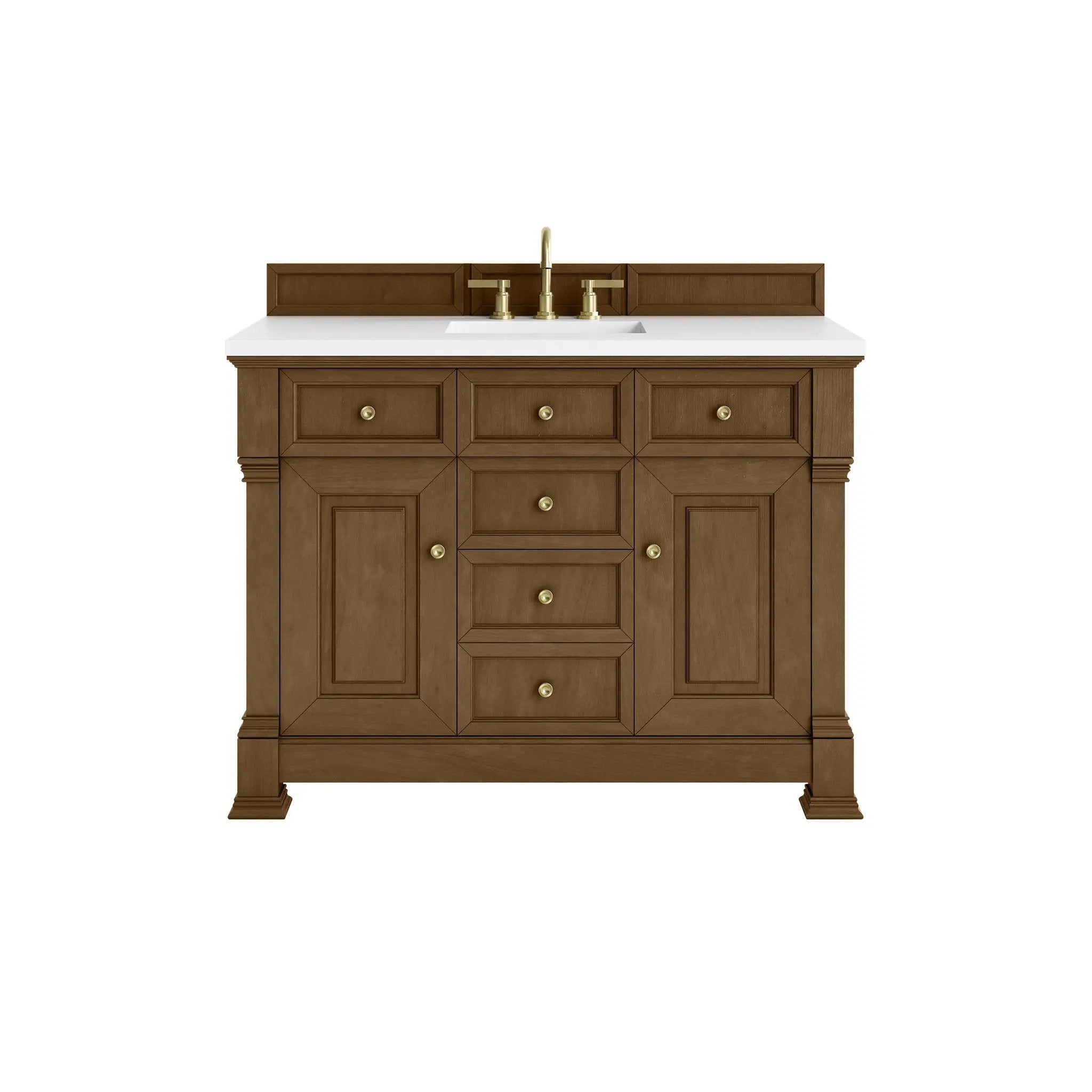 James Martin Brookfield 48" Single Vanity Set - Honey Oak by James Martin Vanities