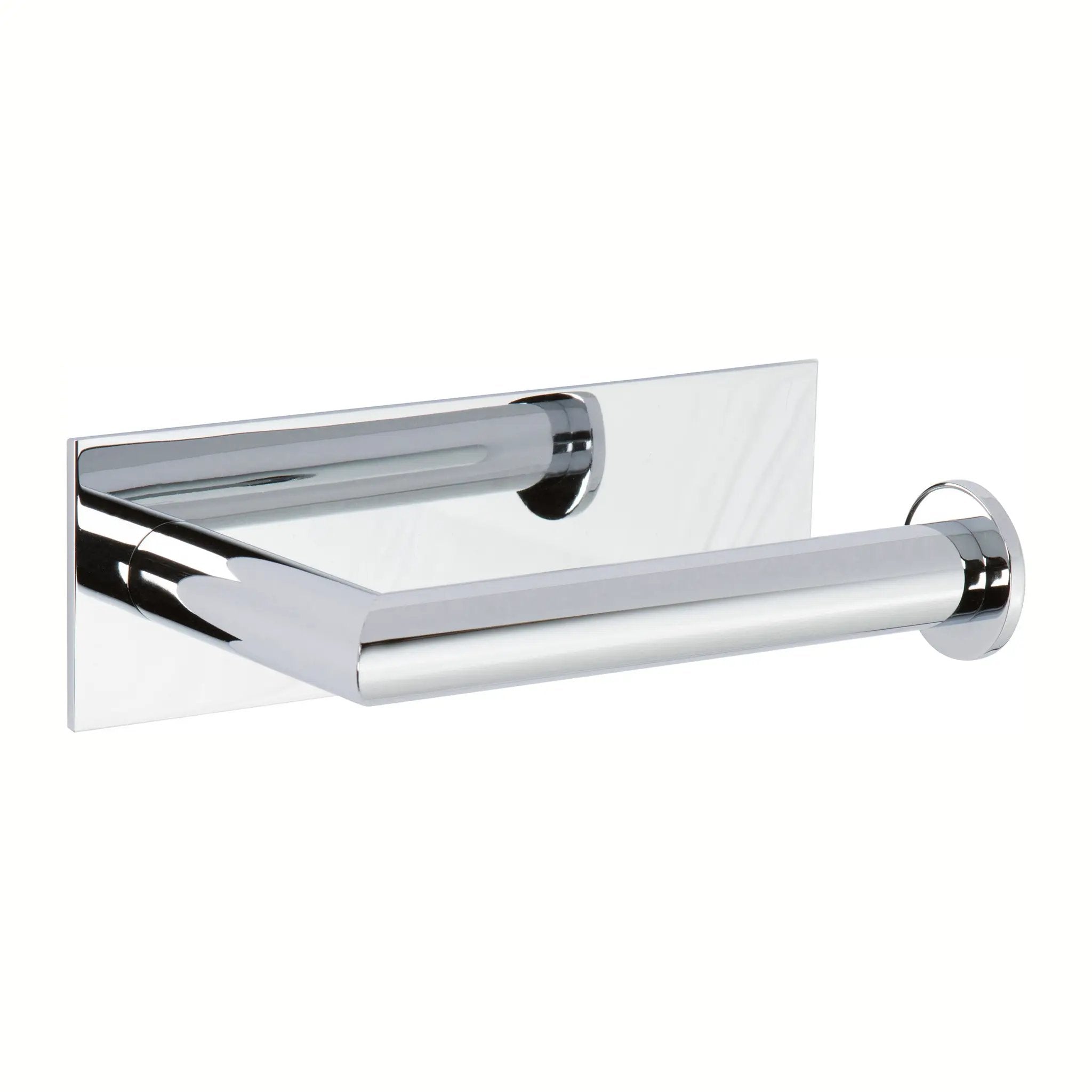 polished chrome tissue holder