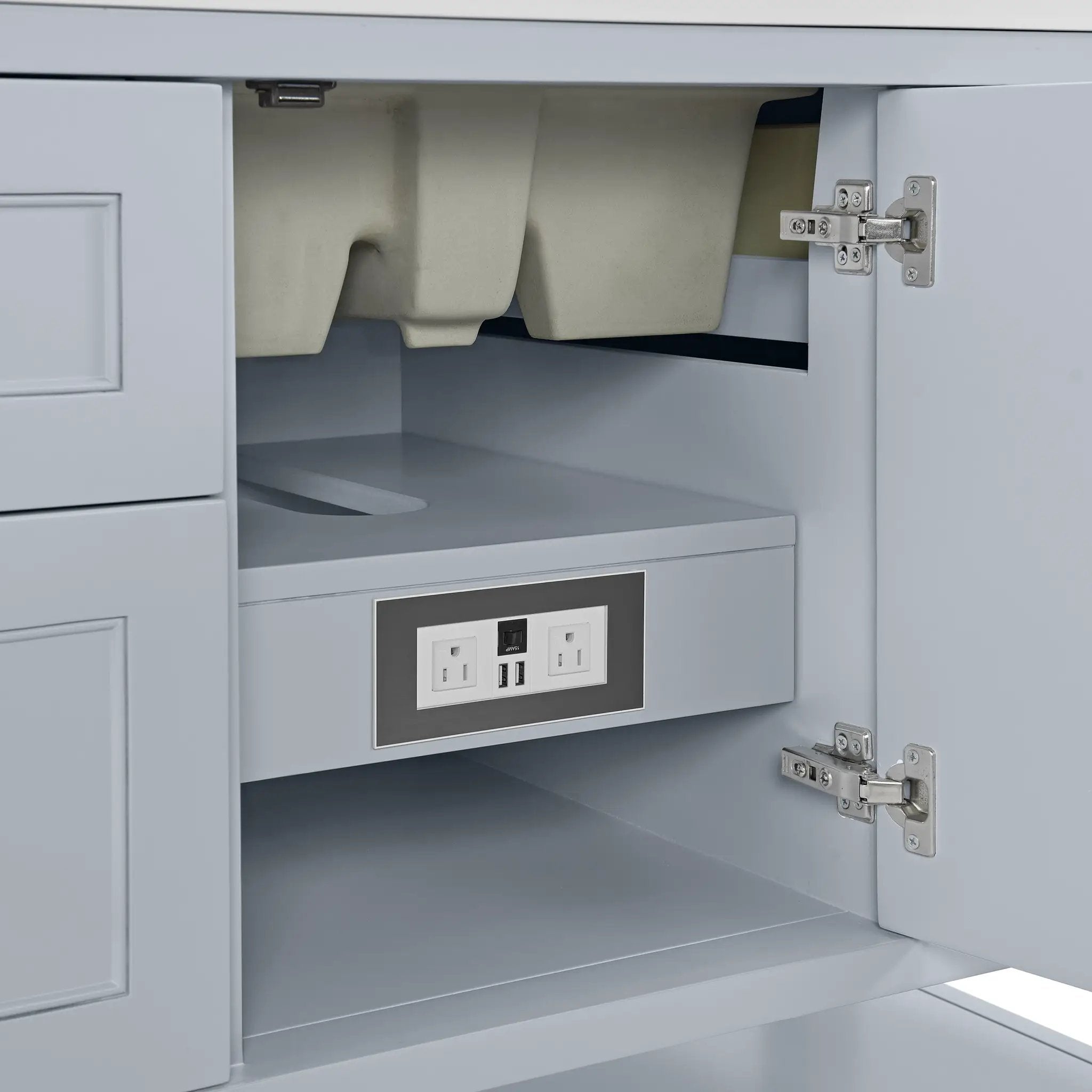 serenity blue vanity
